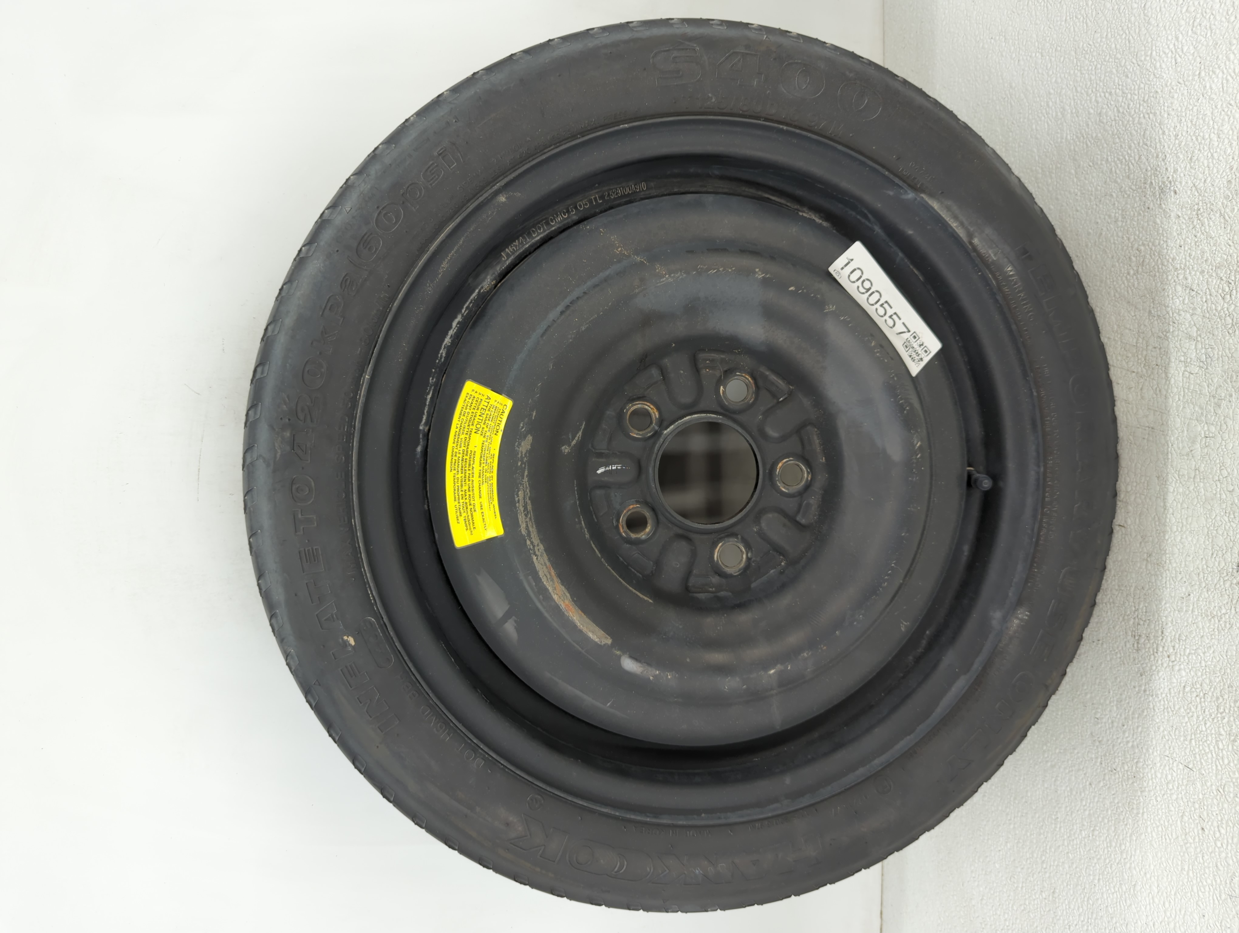 2003-2011 Lincoln Town Car Spare Donut Tire Wheel Rim Oem 1090557 - Oemusedautoparts1.com