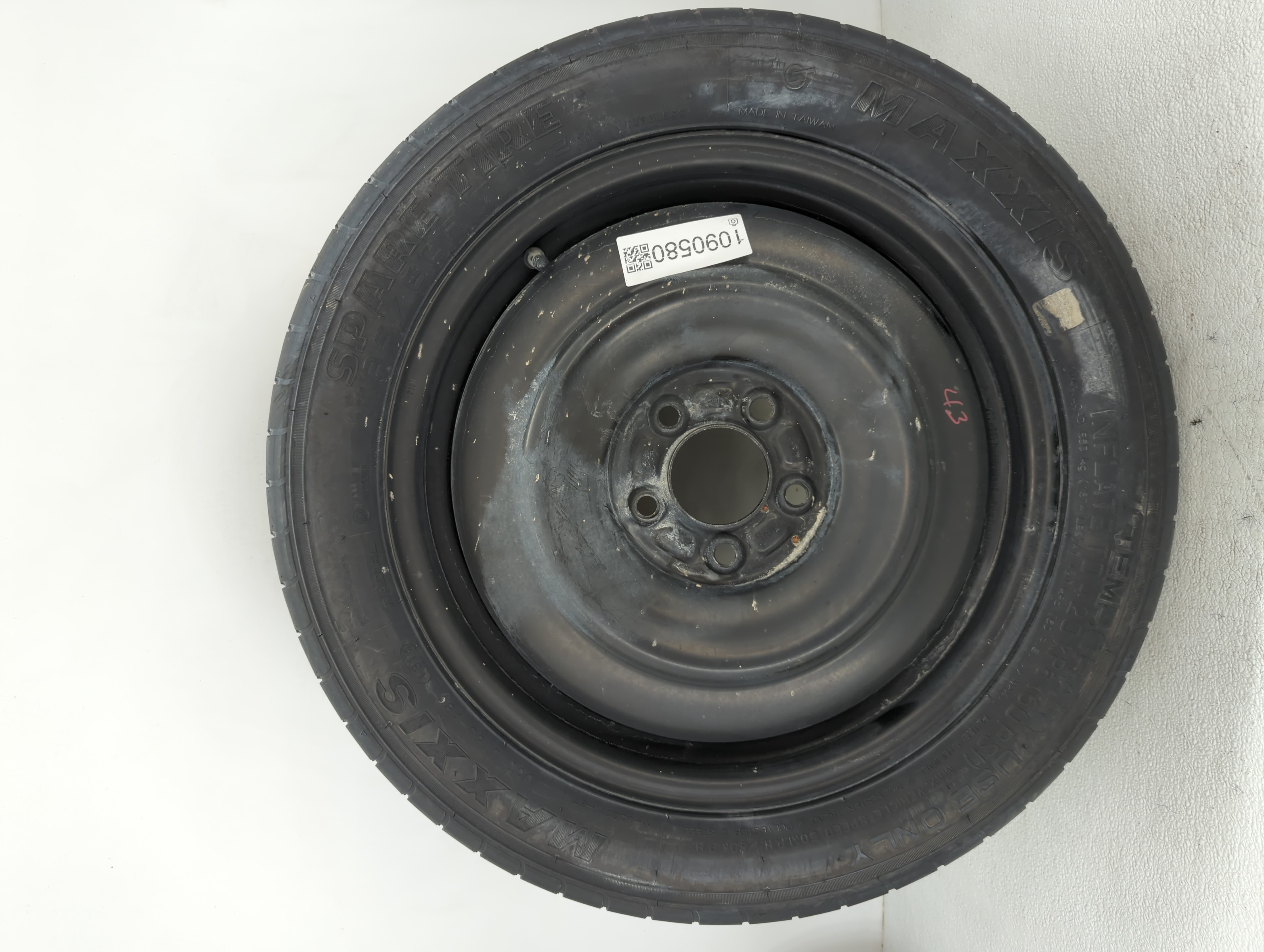 Picture of 2008-2014 Ford Mustang Spare Donut Tire Wheel Rim Oem 1090580