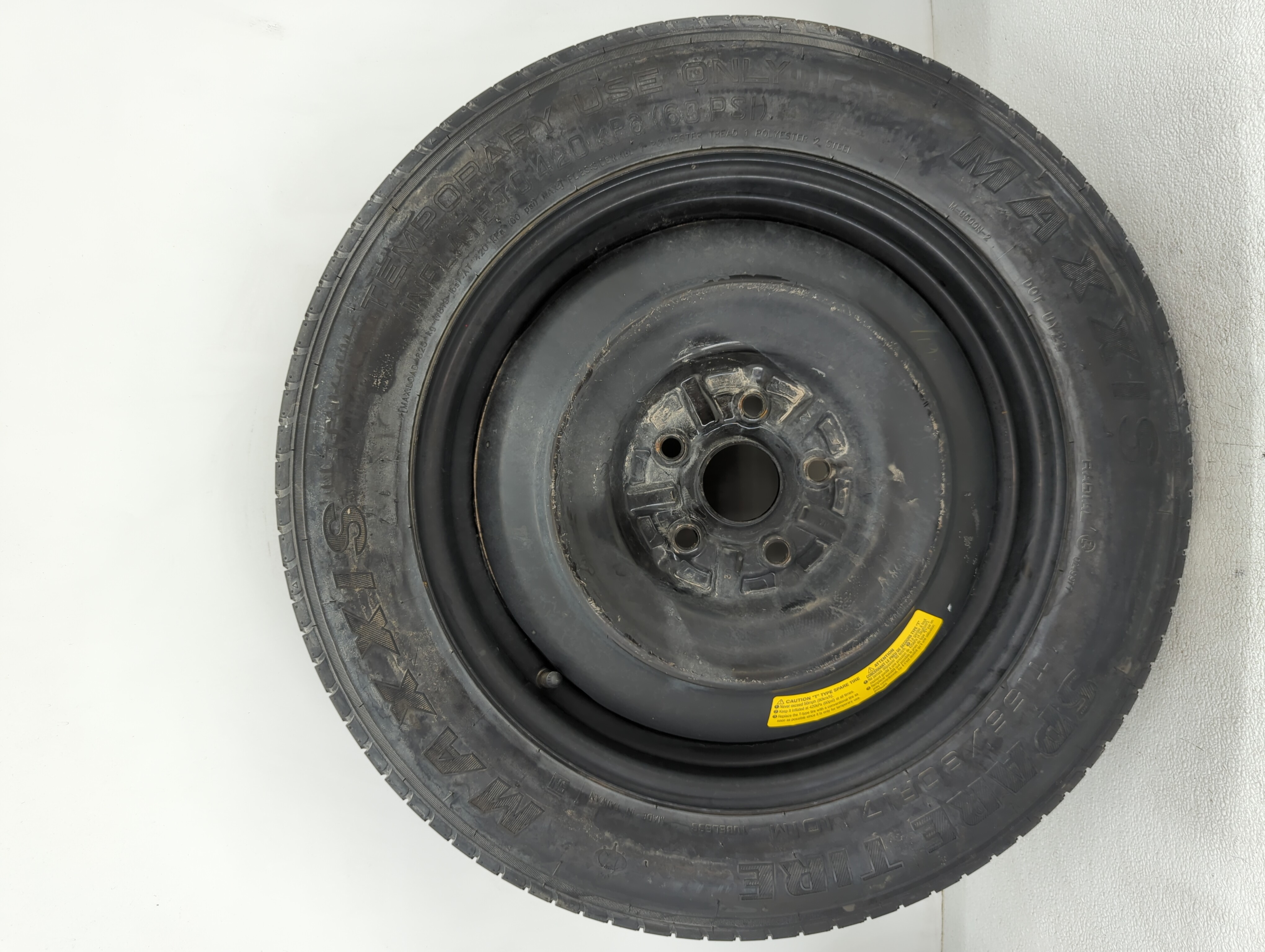 Picture of 2015-2018 Subaru Legacy Spare Donut Tire Wheel Rim Oem 1090588