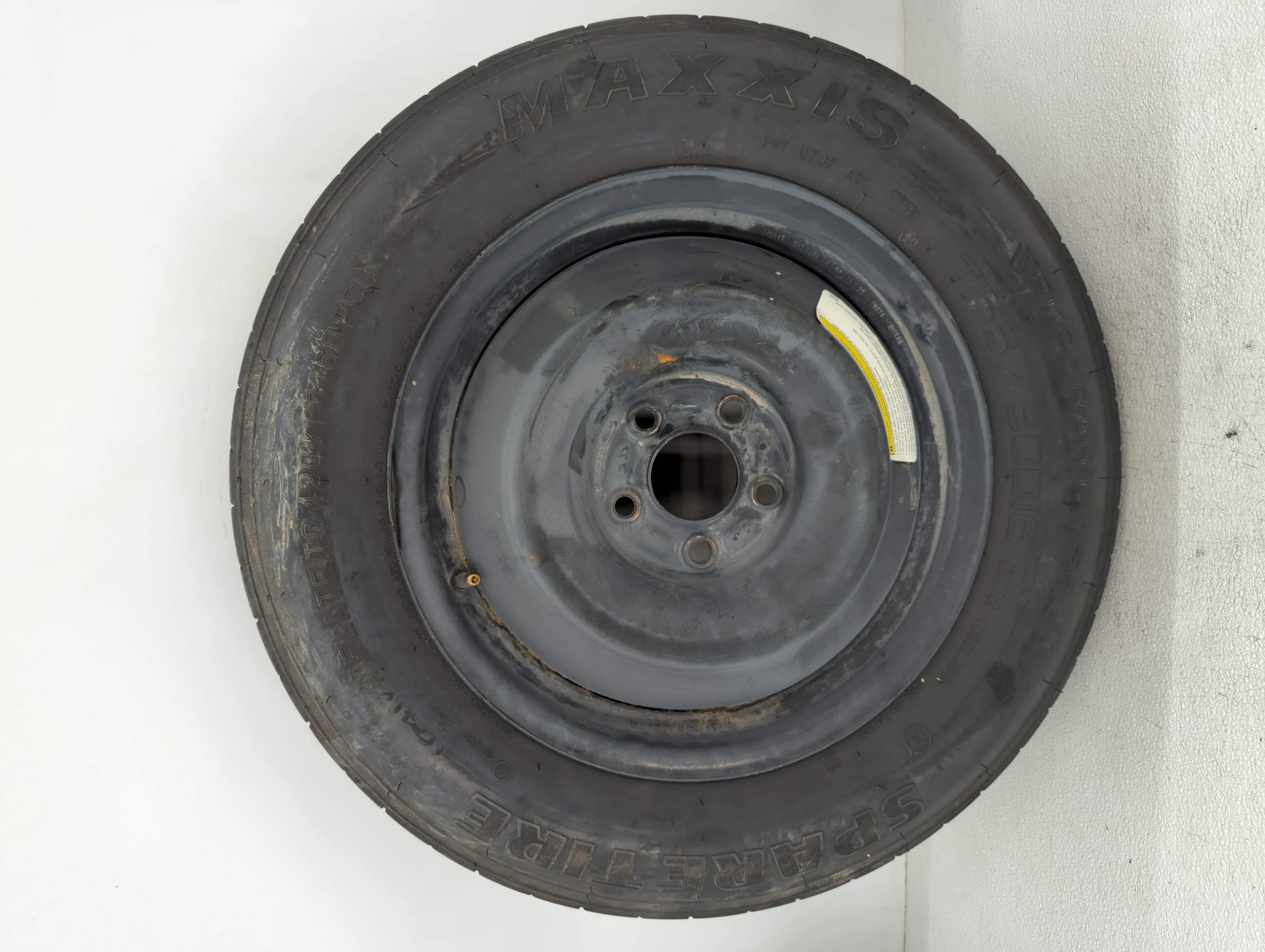 Nissan Rogue Select Spare Donut Tire Wheel Rim Oem 1090591 - Oemusedautoparts1.com