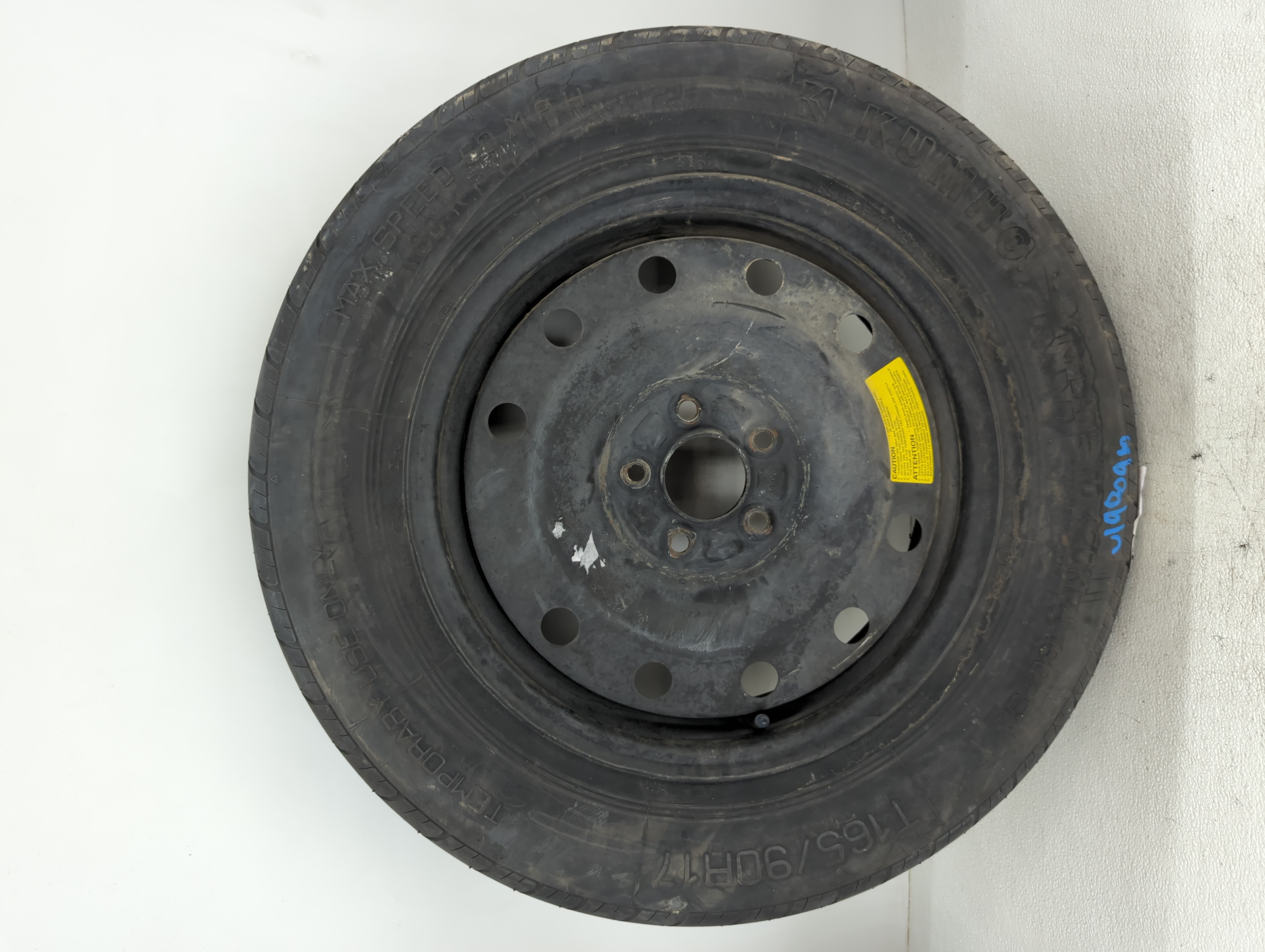 2011-2020 Kia Sorento Spare Donut Tire Wheel Rim Oem 1090596 - Oemusedautoparts1.com