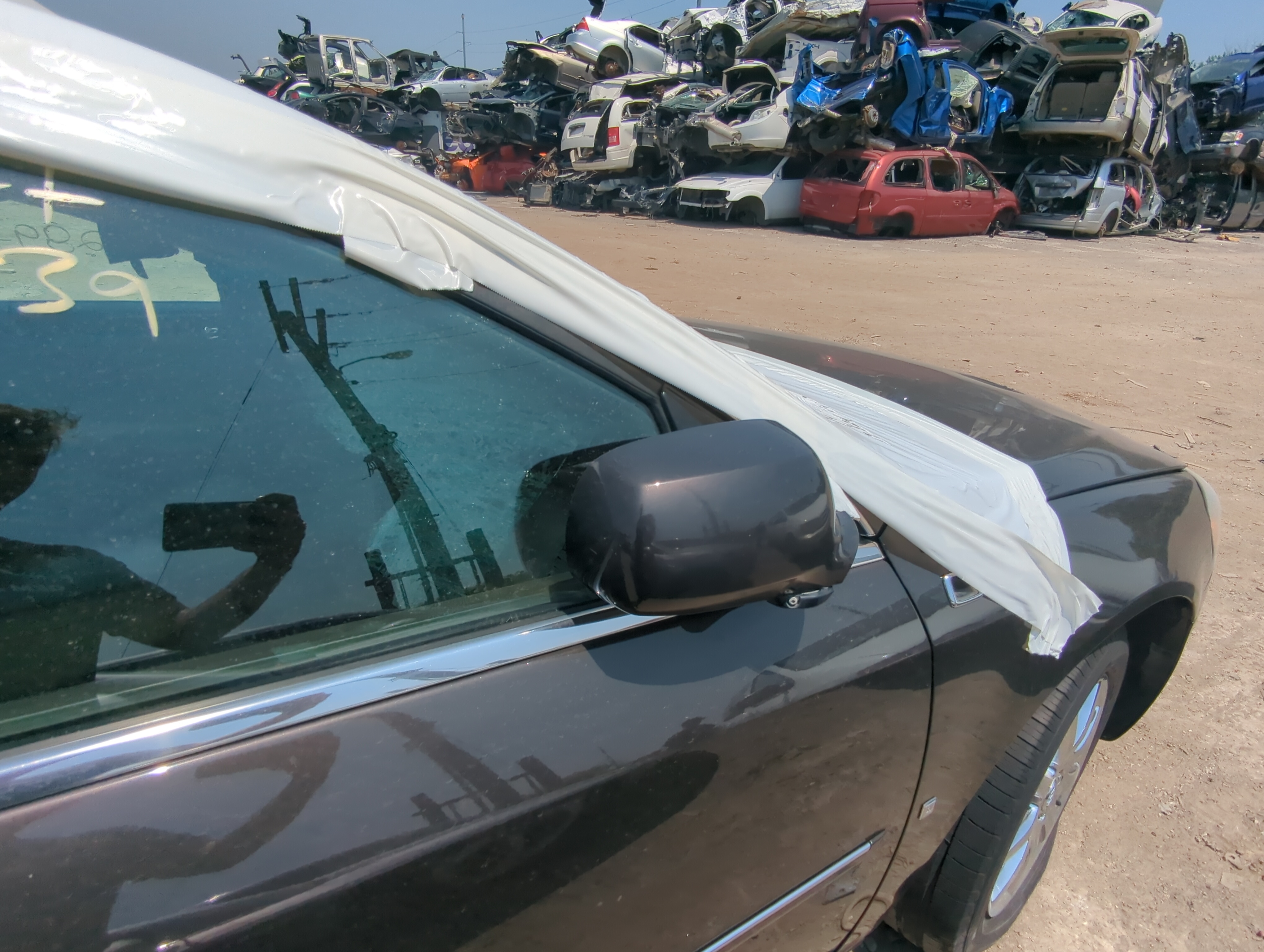 Picture of 2006-2008 Buick Lucerne Passenger Right Side View Power Door Mirror 1090931