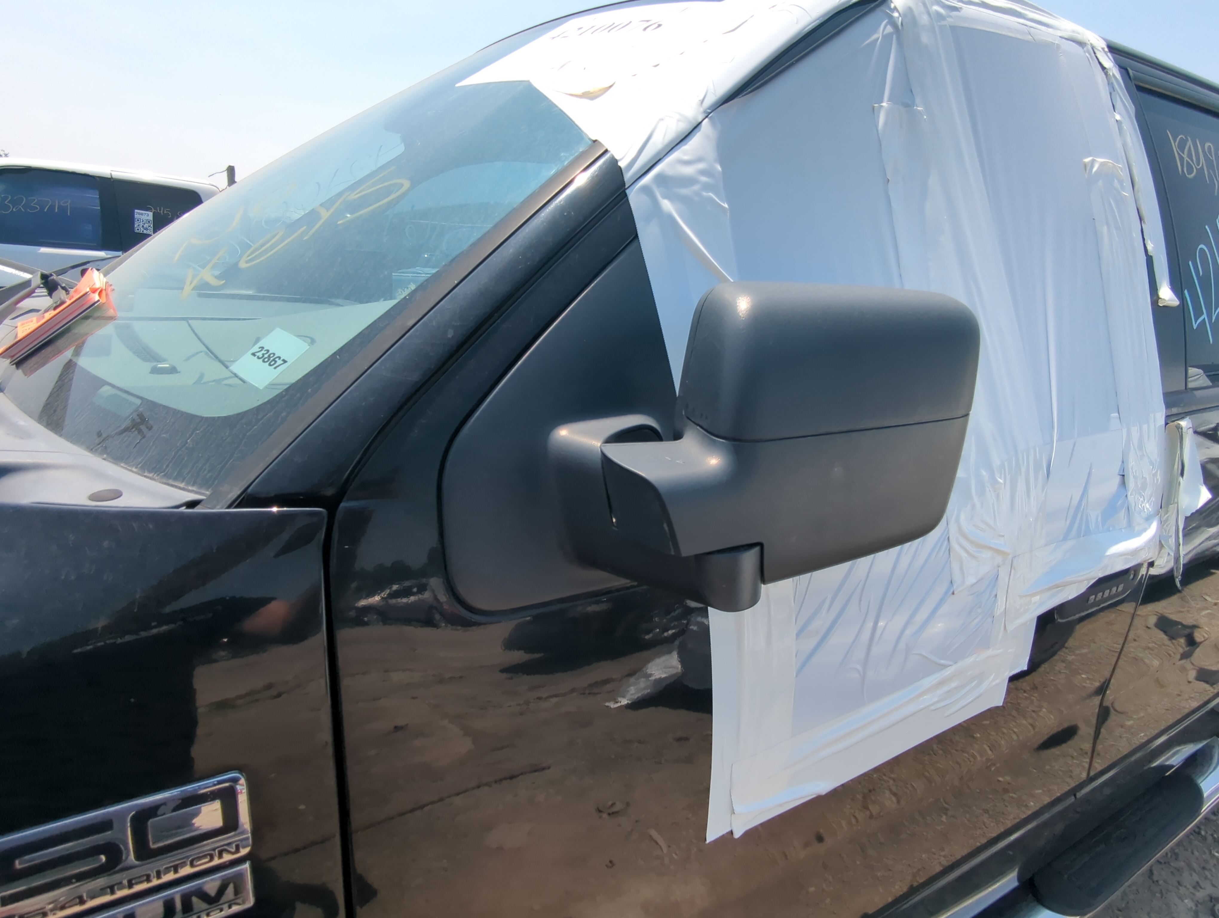 Picture of 2004-2006 Ford F-150 Driver Left Side View Power Door Mirror Grey 1091579