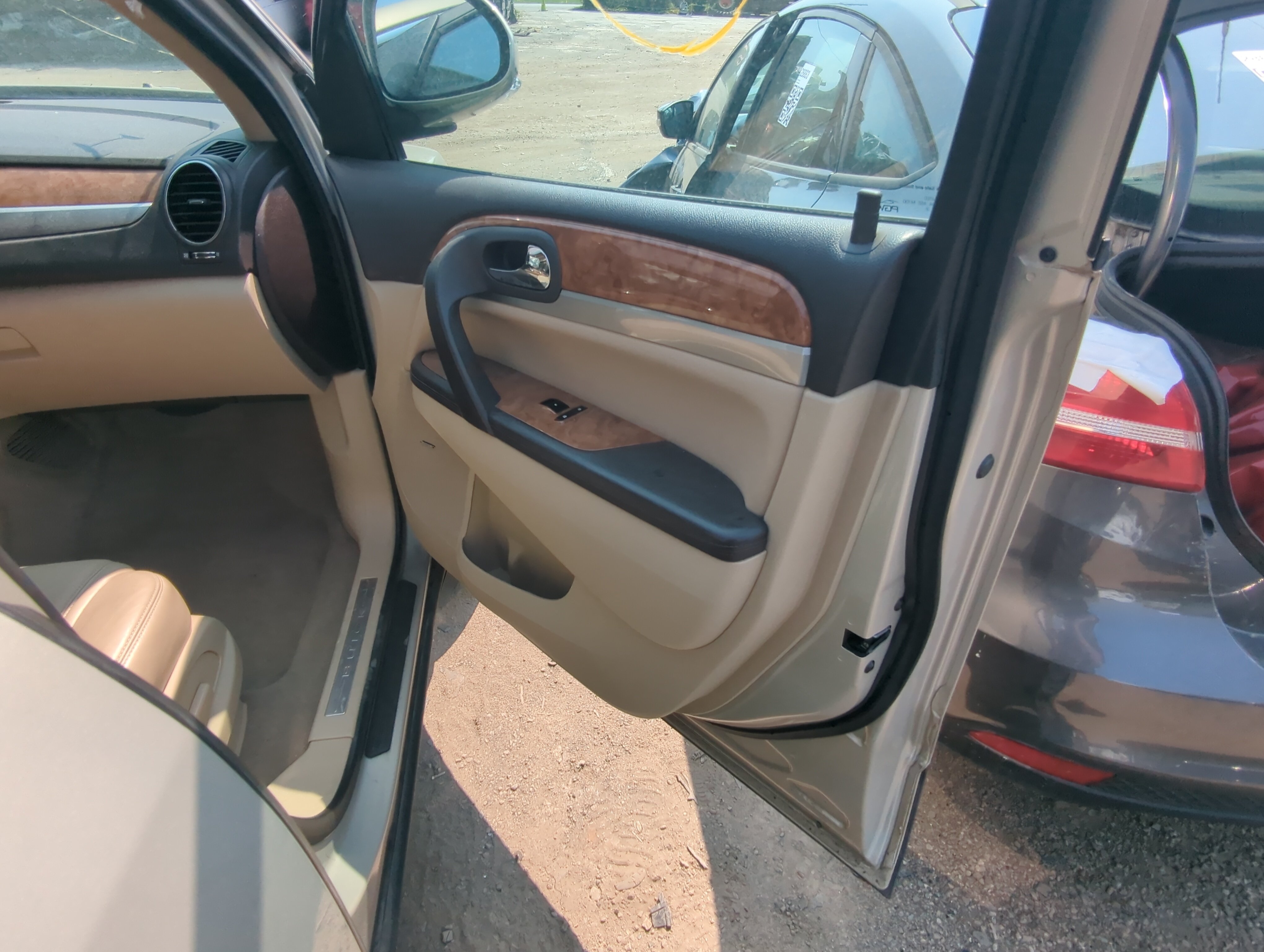 Picture of 2012 Buick Enclave Front Right Passenger Interior Door Panel Trim 1091764