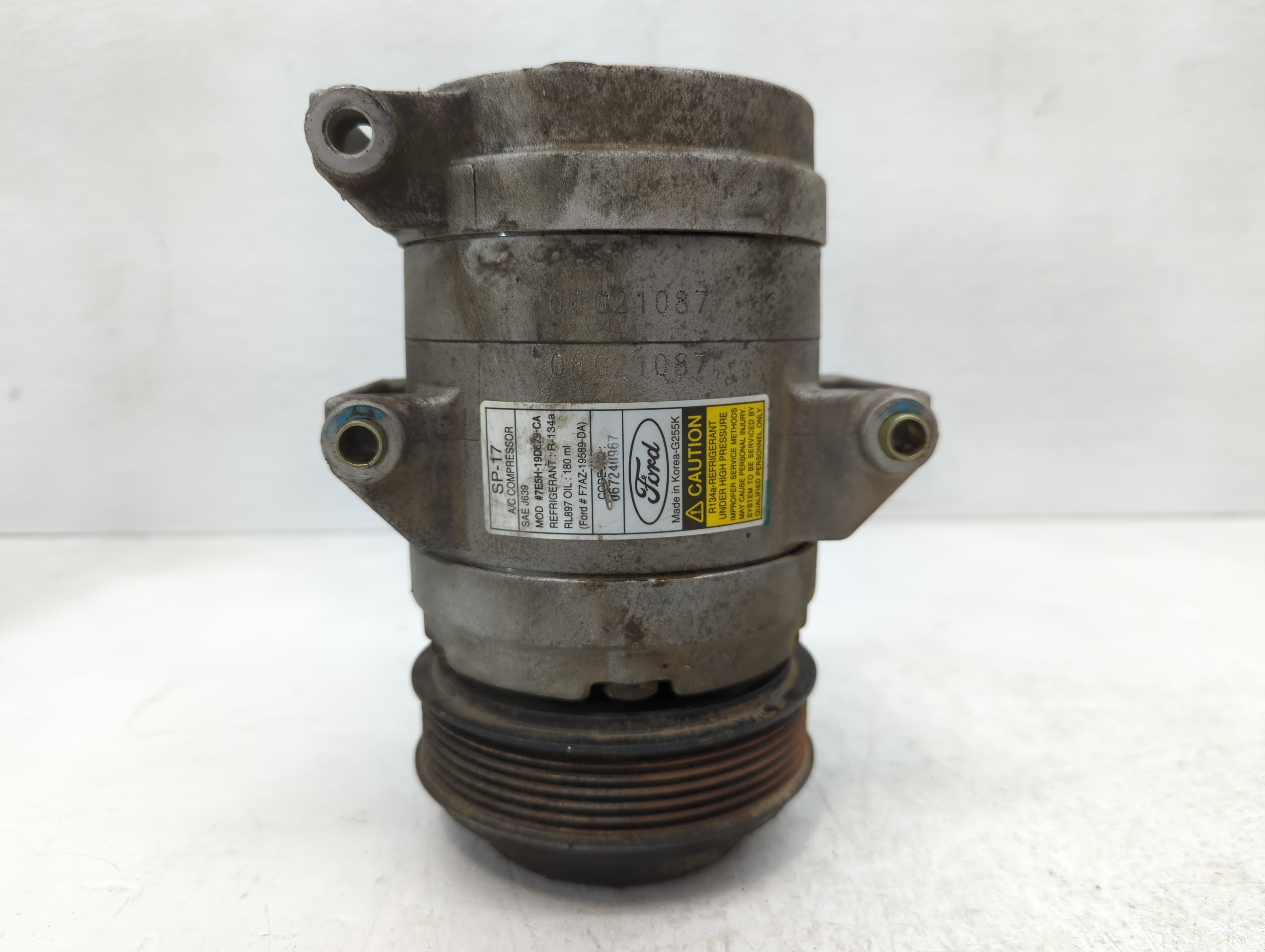 2006-2007 Mercury Milan Air Conditioning A/c Ac Compressor Oem 1092493 - Oemusedautoparts1.com