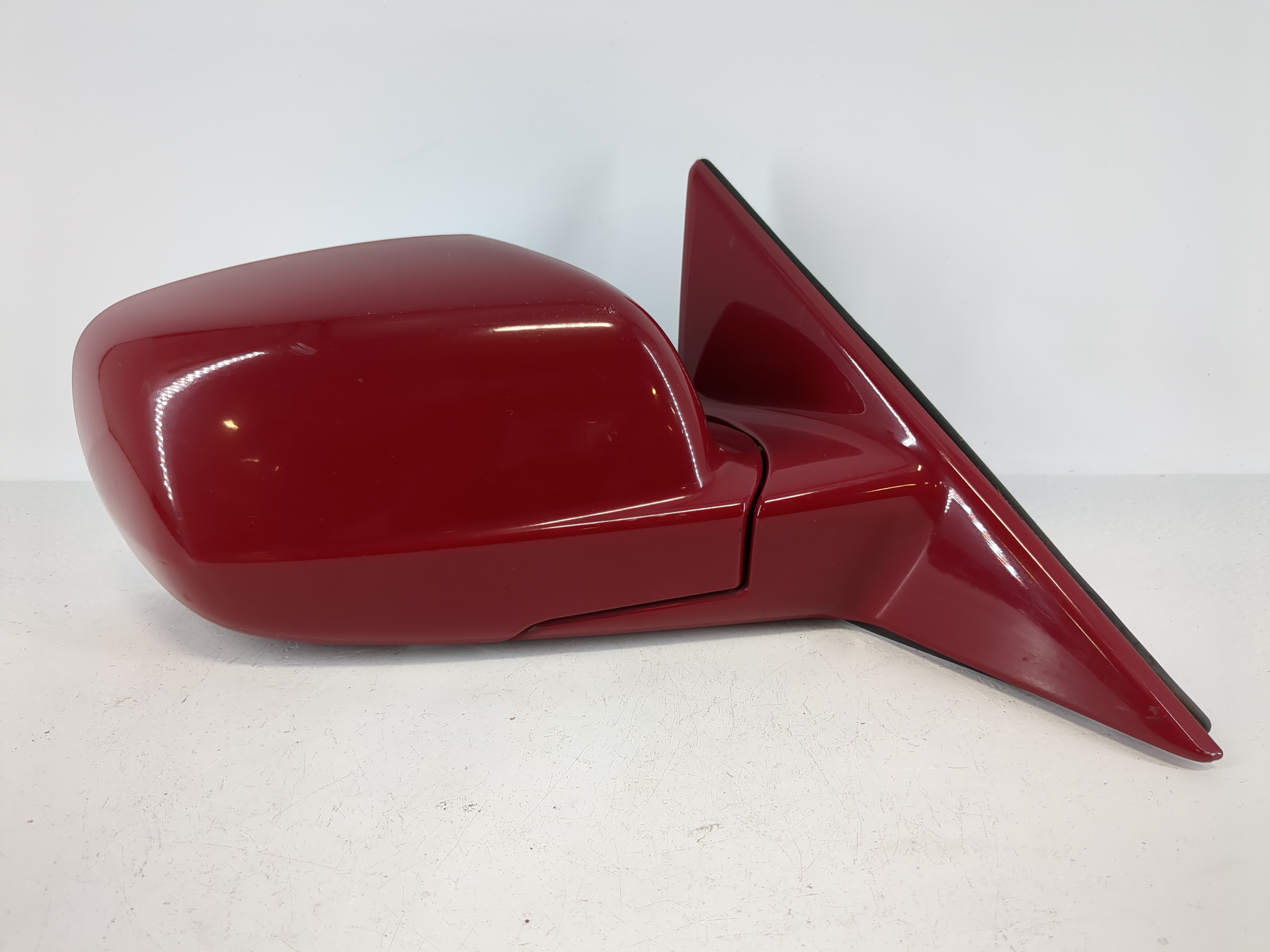 2001-2002 Acura Cl Passenger Right Side View Power Door Mirror Red 1092600 - Oemusedautoparts1.com