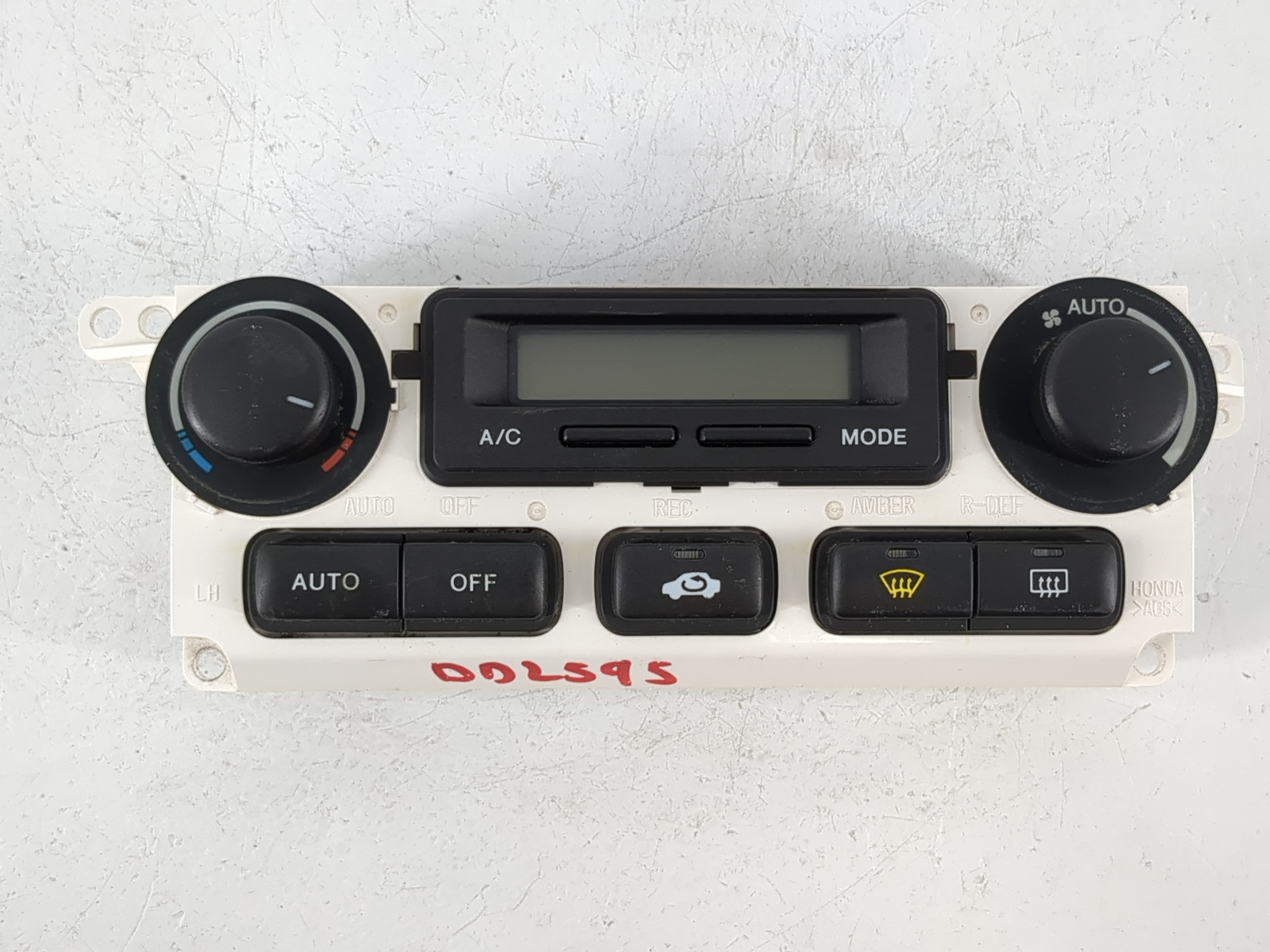 2001-2003 Acura Cl Ac Heater Climate Control 1092663 - Oemusedautoparts1.com