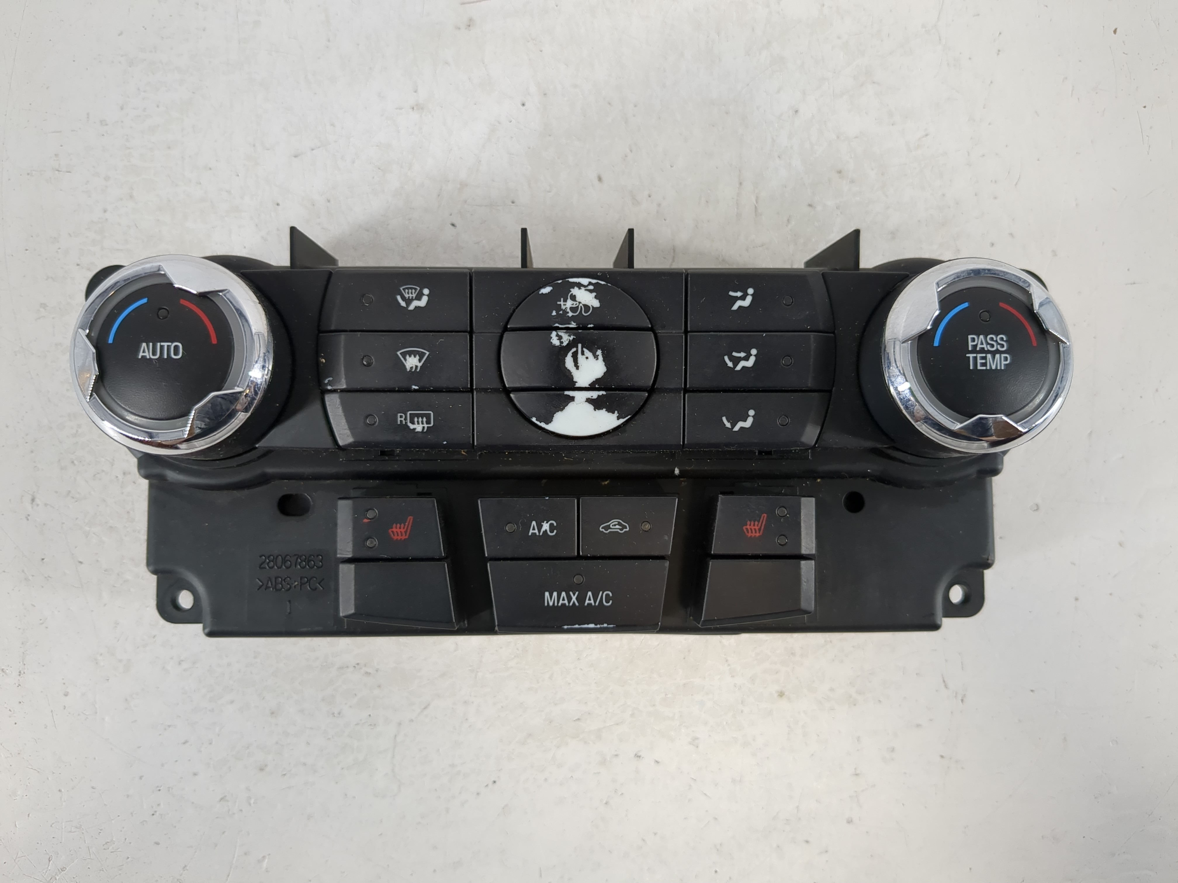 2010-2012 Ford Fusion Ac Heater Climate Control Ae5h-18c612-eu 1092673 - Oemusedautoparts1.com