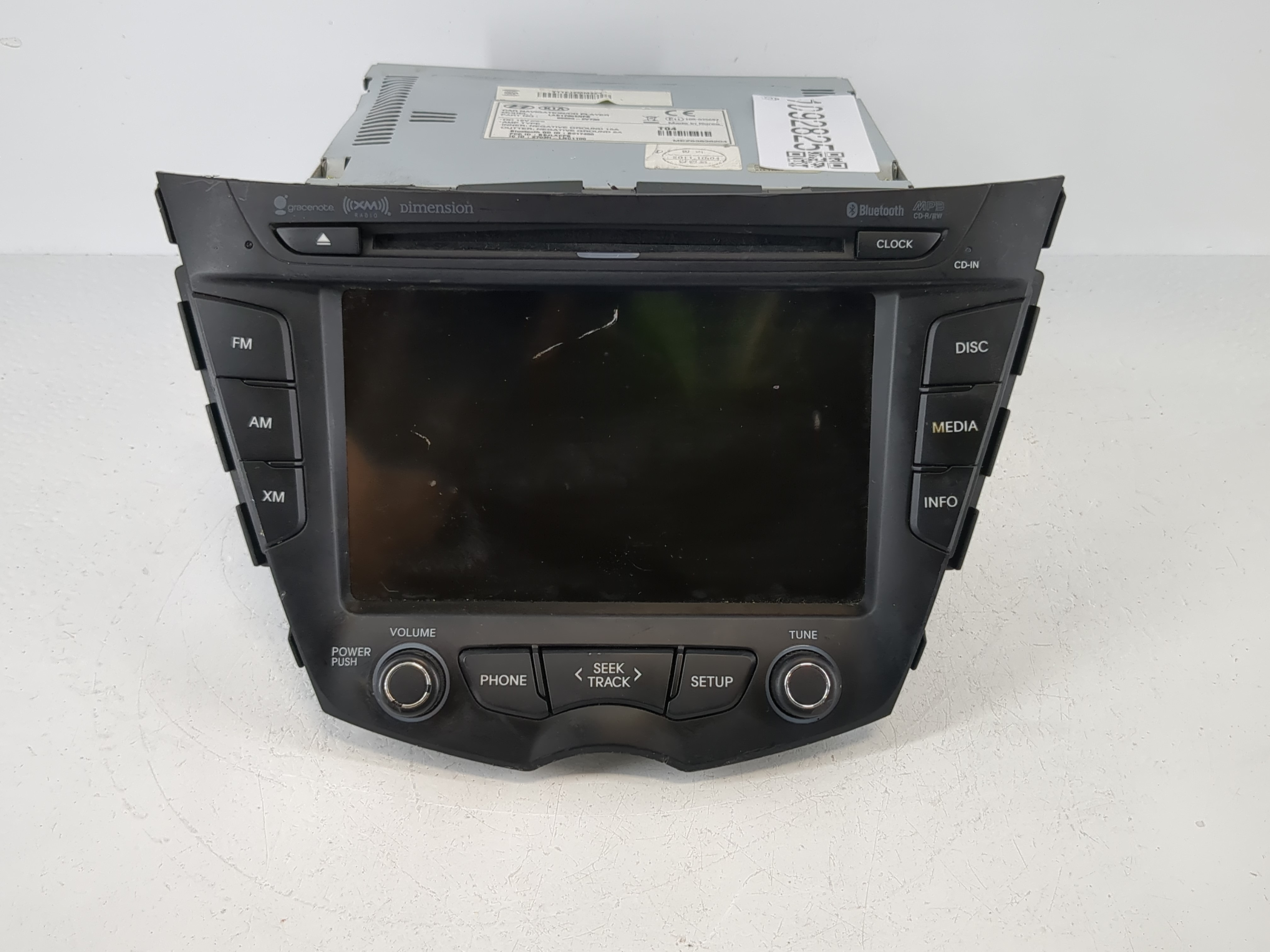 2012 Hyundai Veloster Am Fm Cd Player Radio Receiver 1092825 - Oemusedautoparts1.com