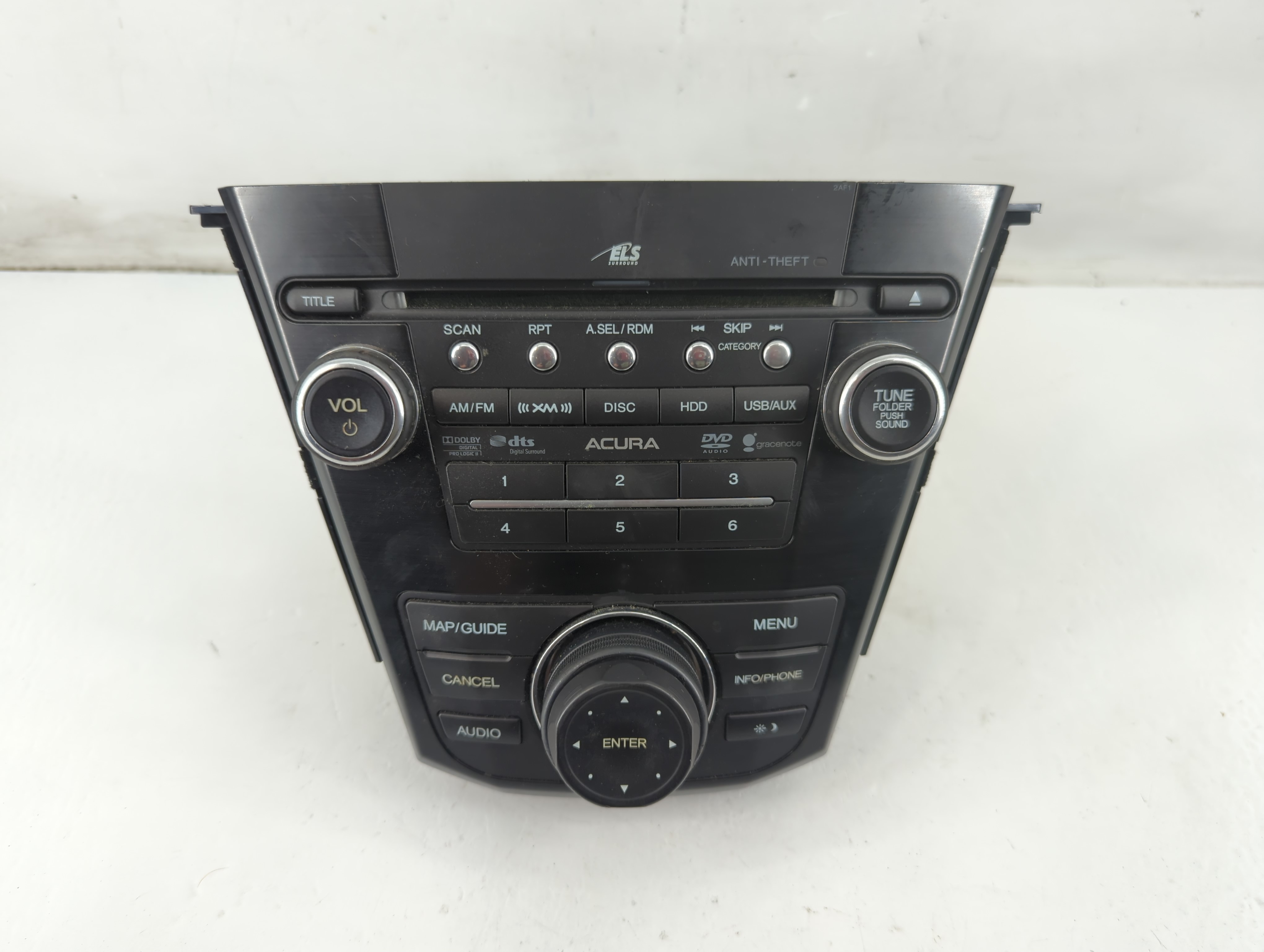 2010-2013 Acura Mdx Am Fm Cd Player Radio Receiver 1092866 - Oemusedautoparts1.com