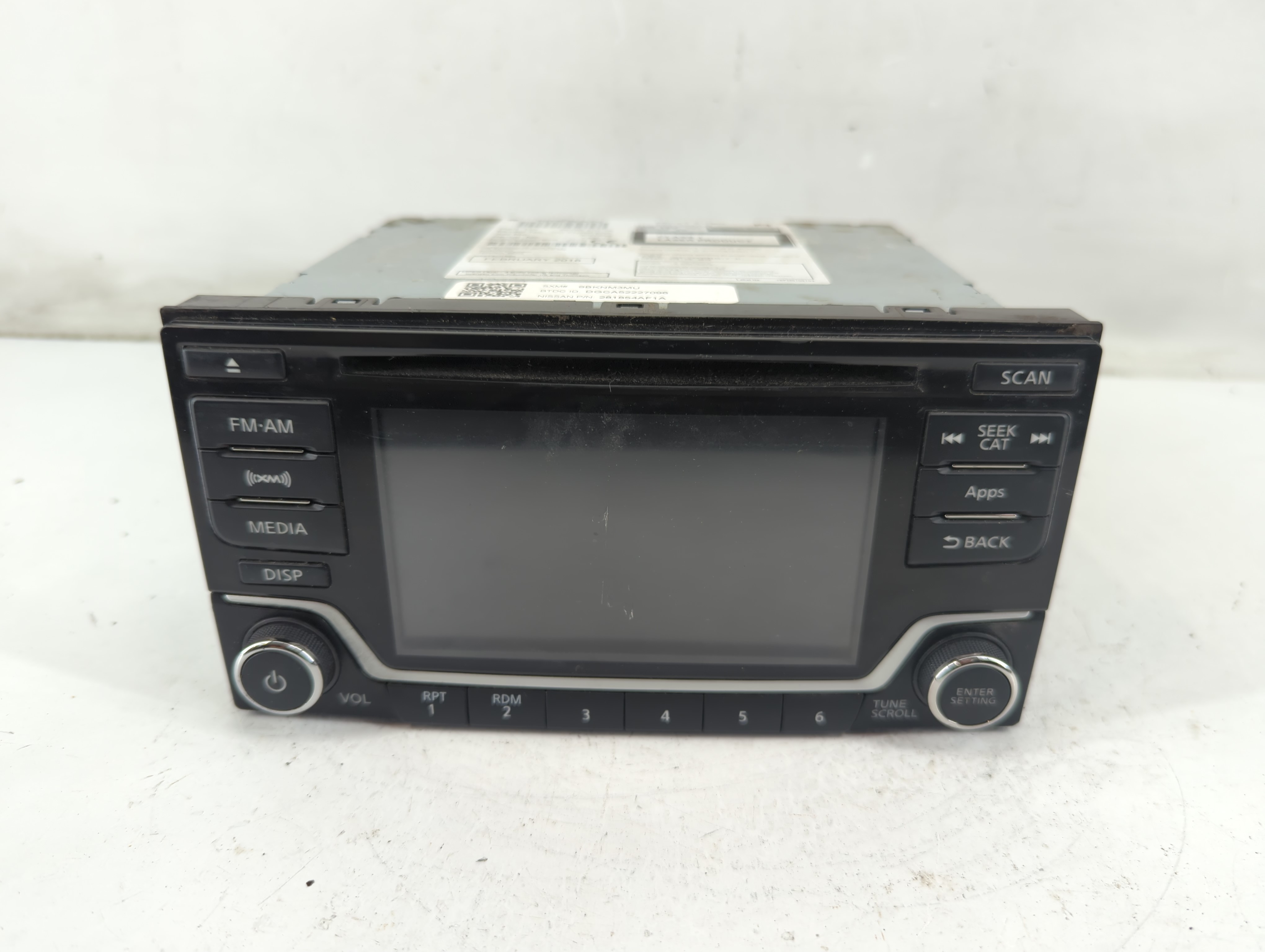 2016-2016 Nissan Sentra Am Fm Cd Player Radio Receiver 1093060 - Oemusedautoparts1.com