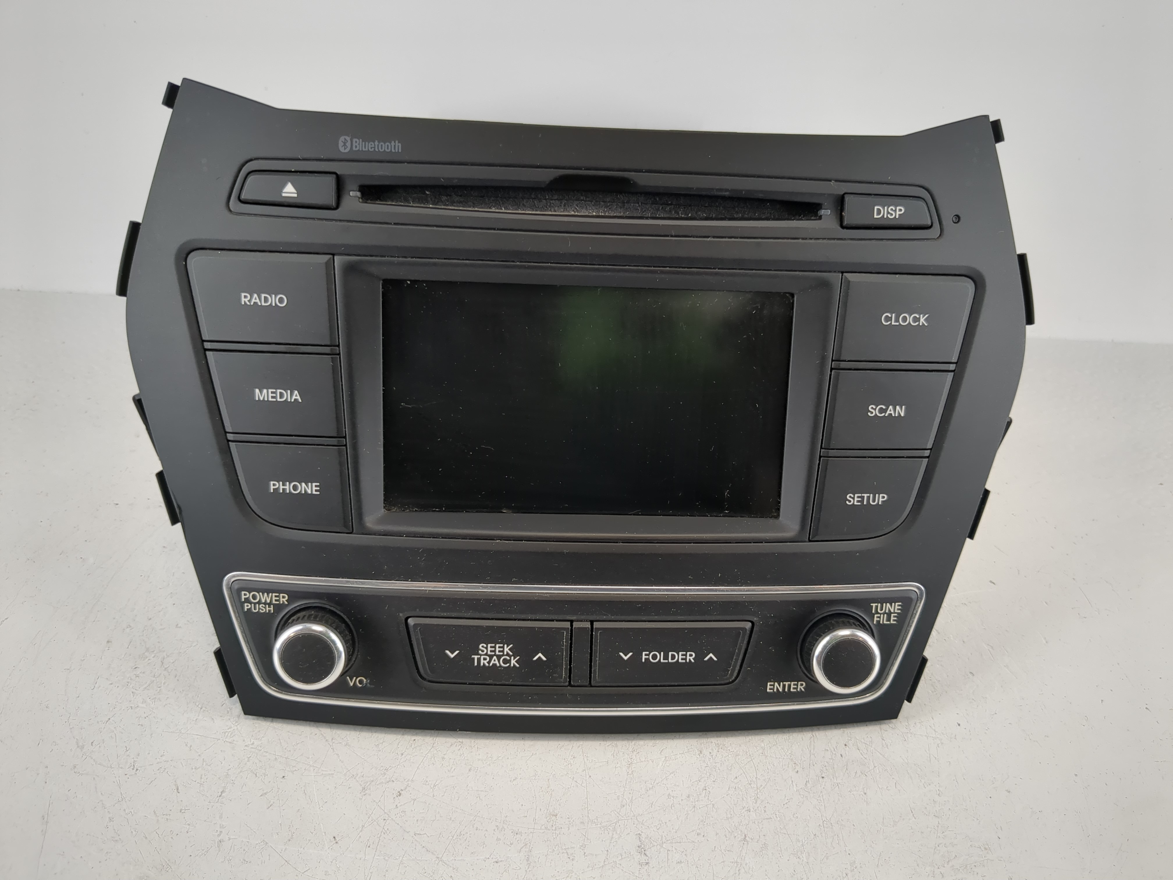 2017-2018 Hyundai Santa Fe Am Fm Cd Player Radio Receiver 1093189 - Oemusedautoparts1.com
