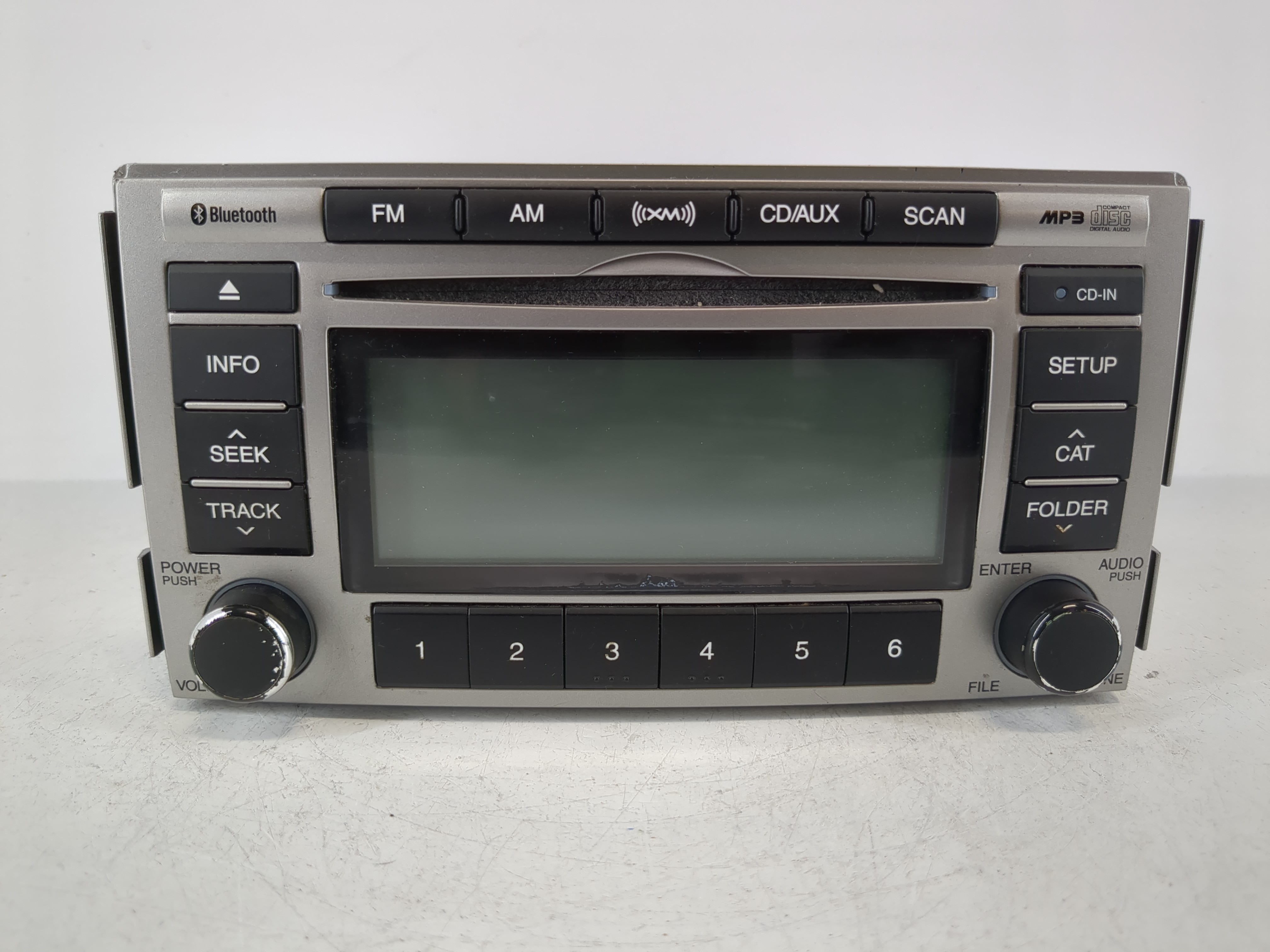 2010-2012 Hyundai Santa Fe Am Fm Cd Player Radio Receiver 1093421 - Oemusedautoparts1.com