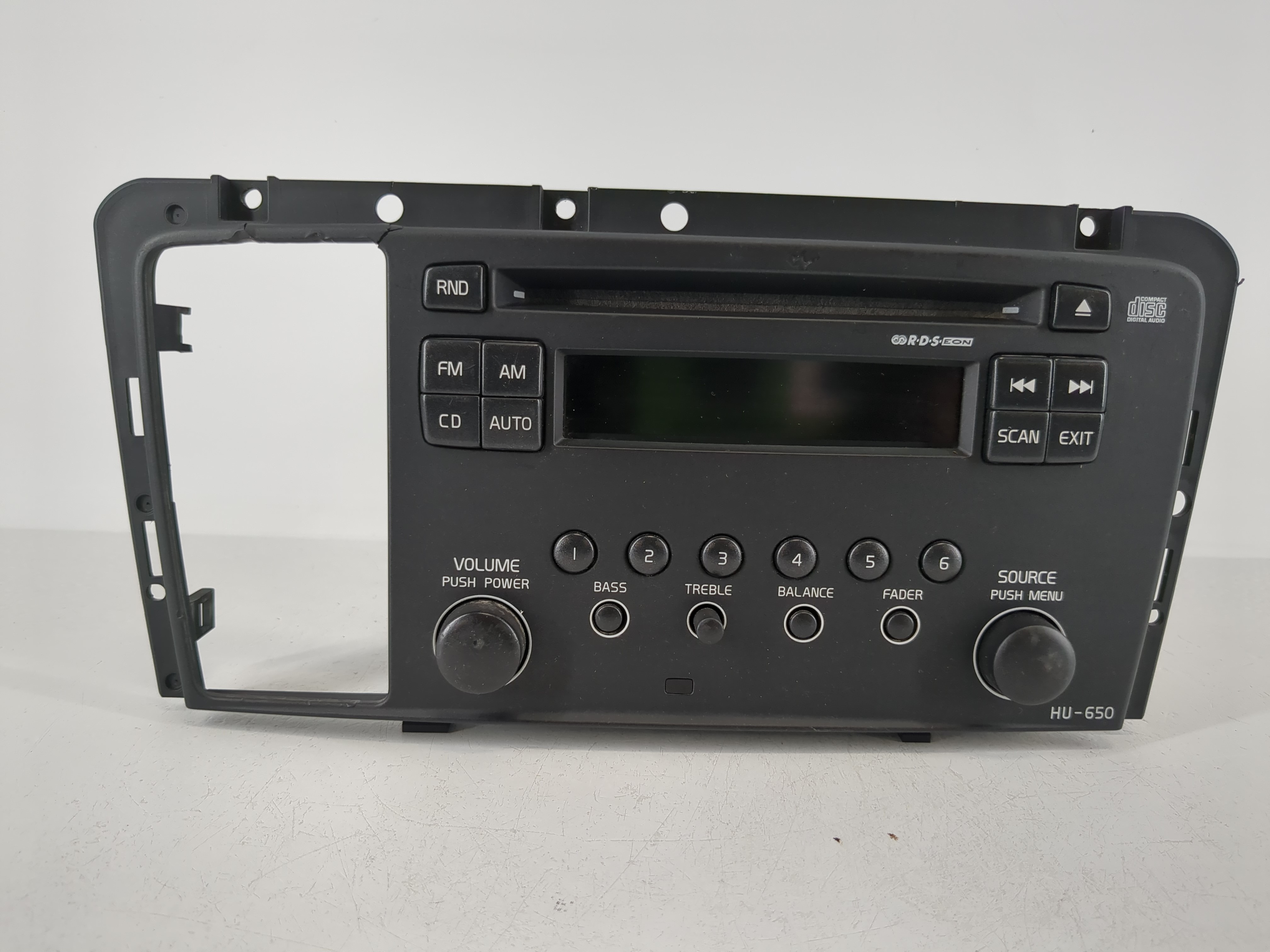2001-2009 Volvo S60 Am Fm Cd Player Radio Receiver 1093595 - Oemusedautoparts1.com