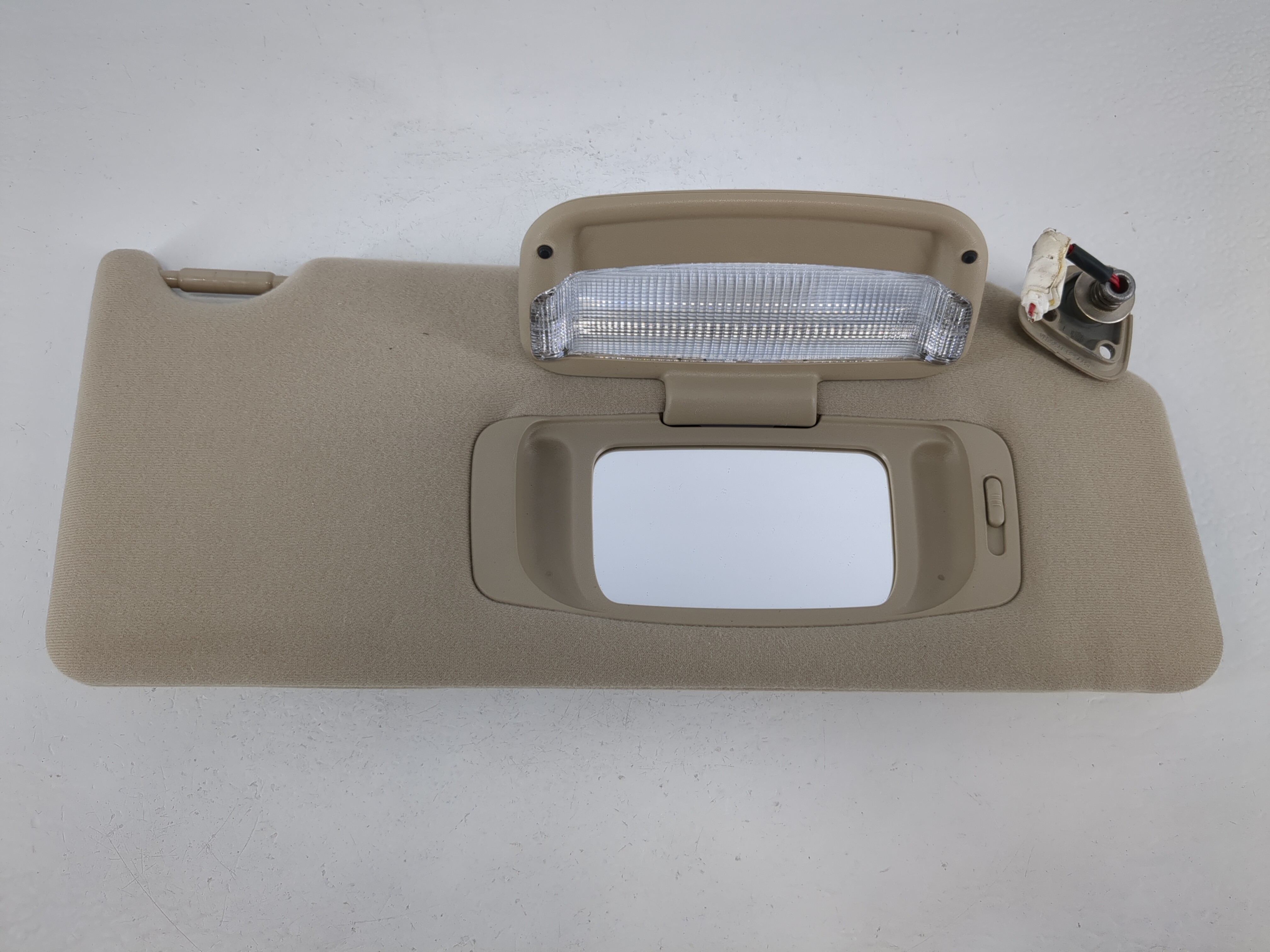 2018-2019 Ford Ecosport Passenger Sun Visor Mirror Right Sunvisor Beige 1094600 - Oemusedautoparts1.com