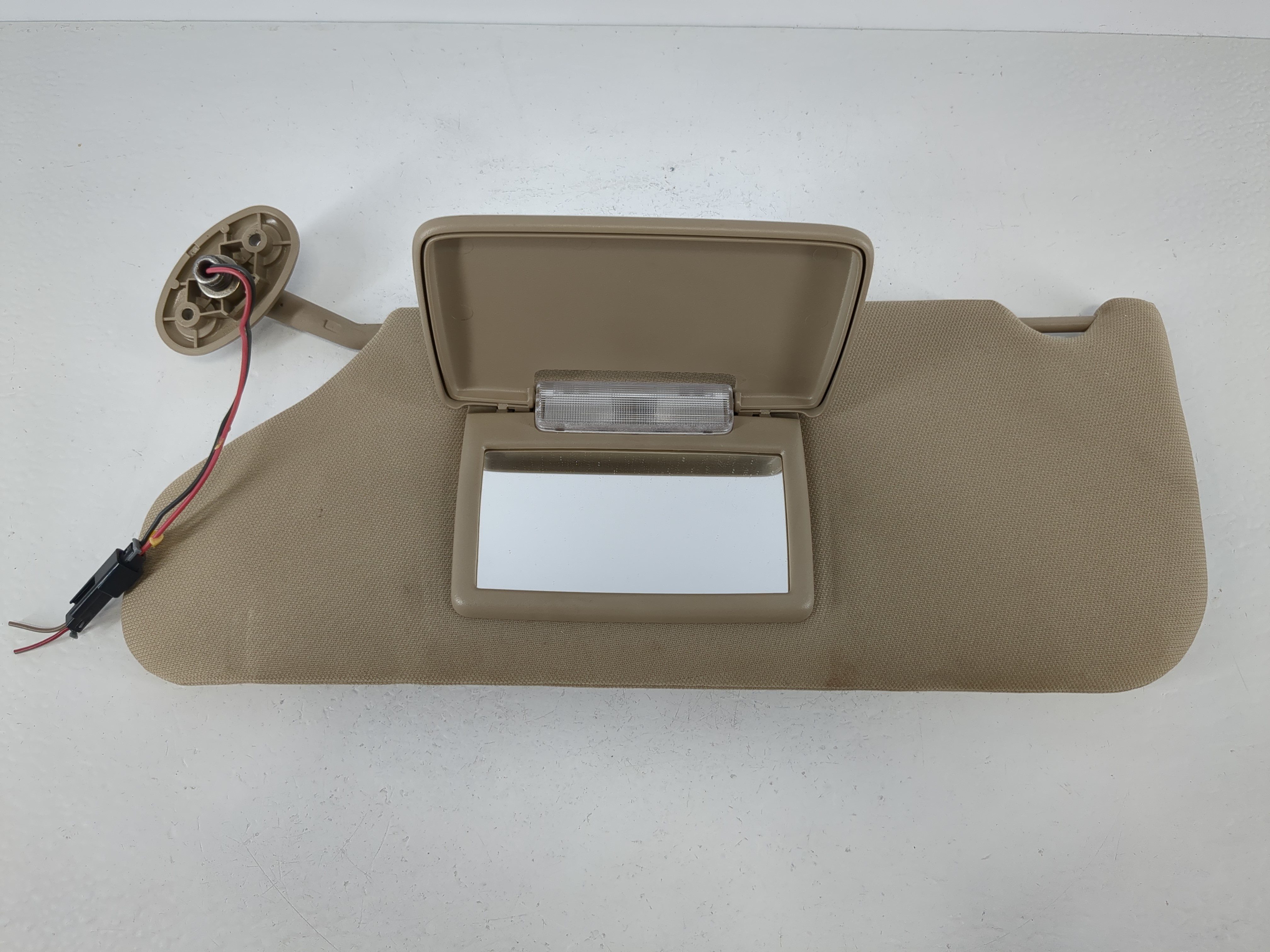 Picture of 2011-2014 Chrysler 200 Driver Sun Visor Mirror Left Sunvisor Beige 1094668