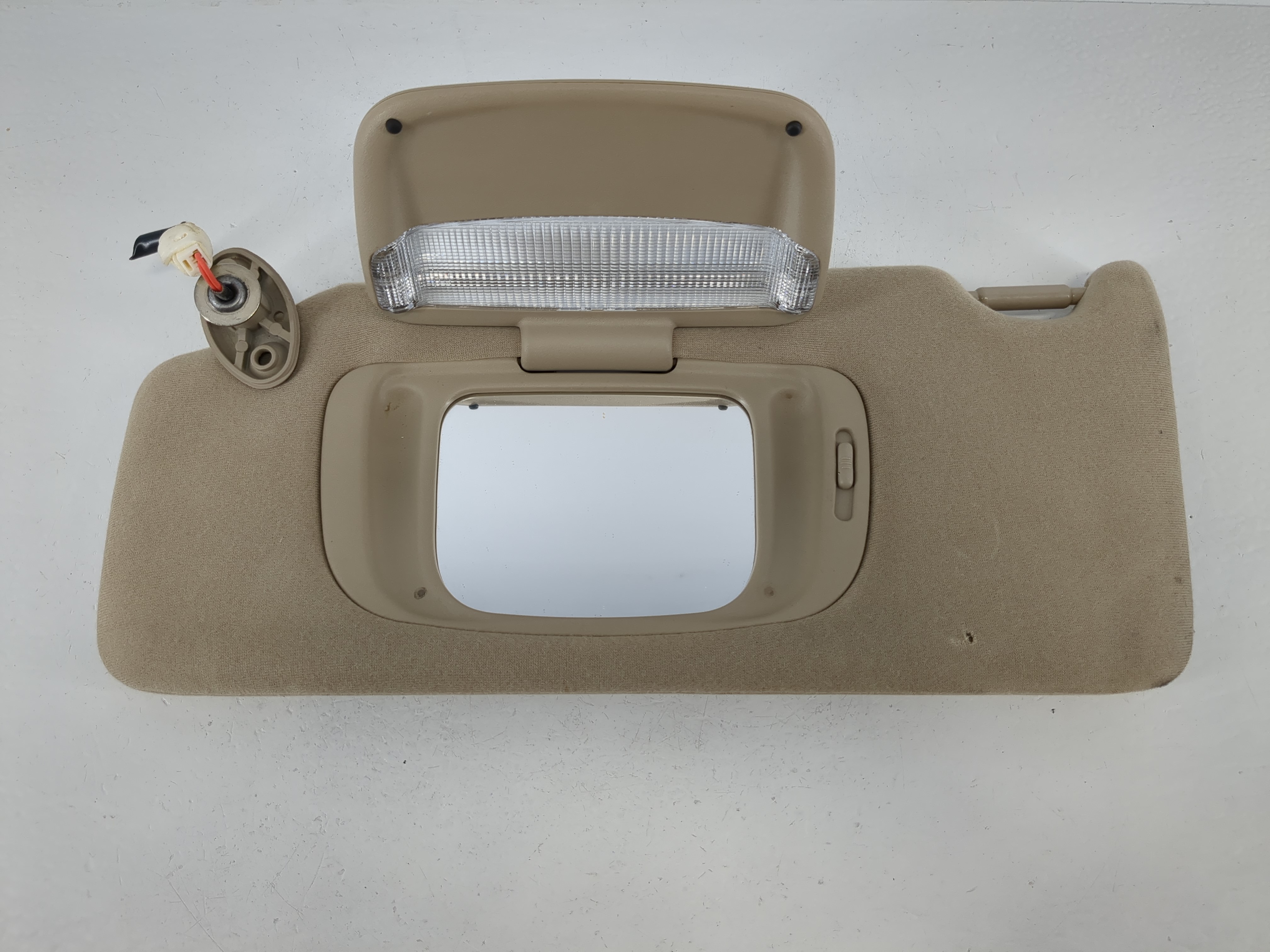 Picture of 2004-2006 Lexus Rx330 Driver Sun Visor Mirror Left Sunvisor Beige 1094669