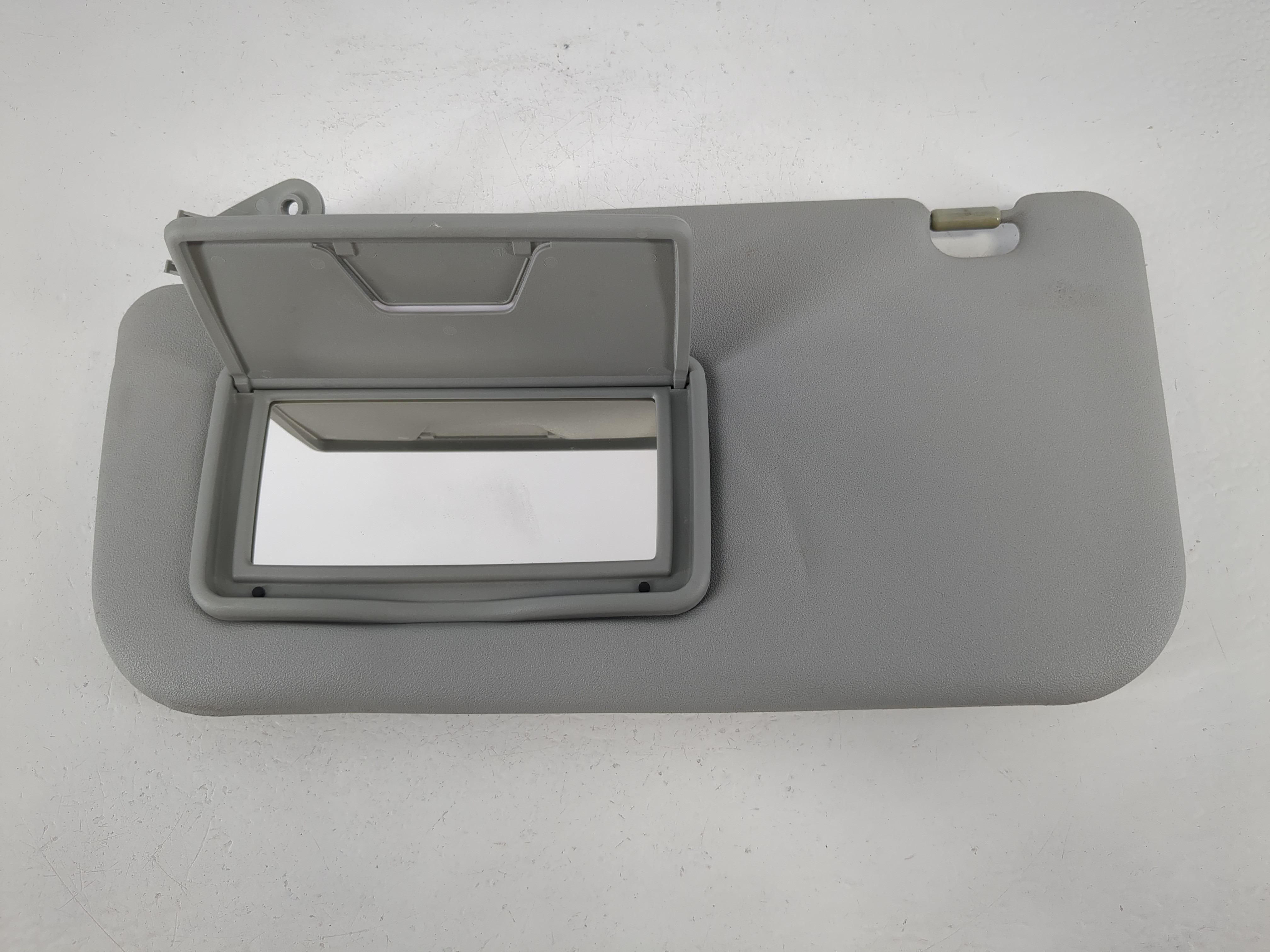 2007-2017 Mitsubishi Lancer Driver Sun Visor Mirror Left Sunvisor Grey 1094680 - Oemusedautoparts1.com