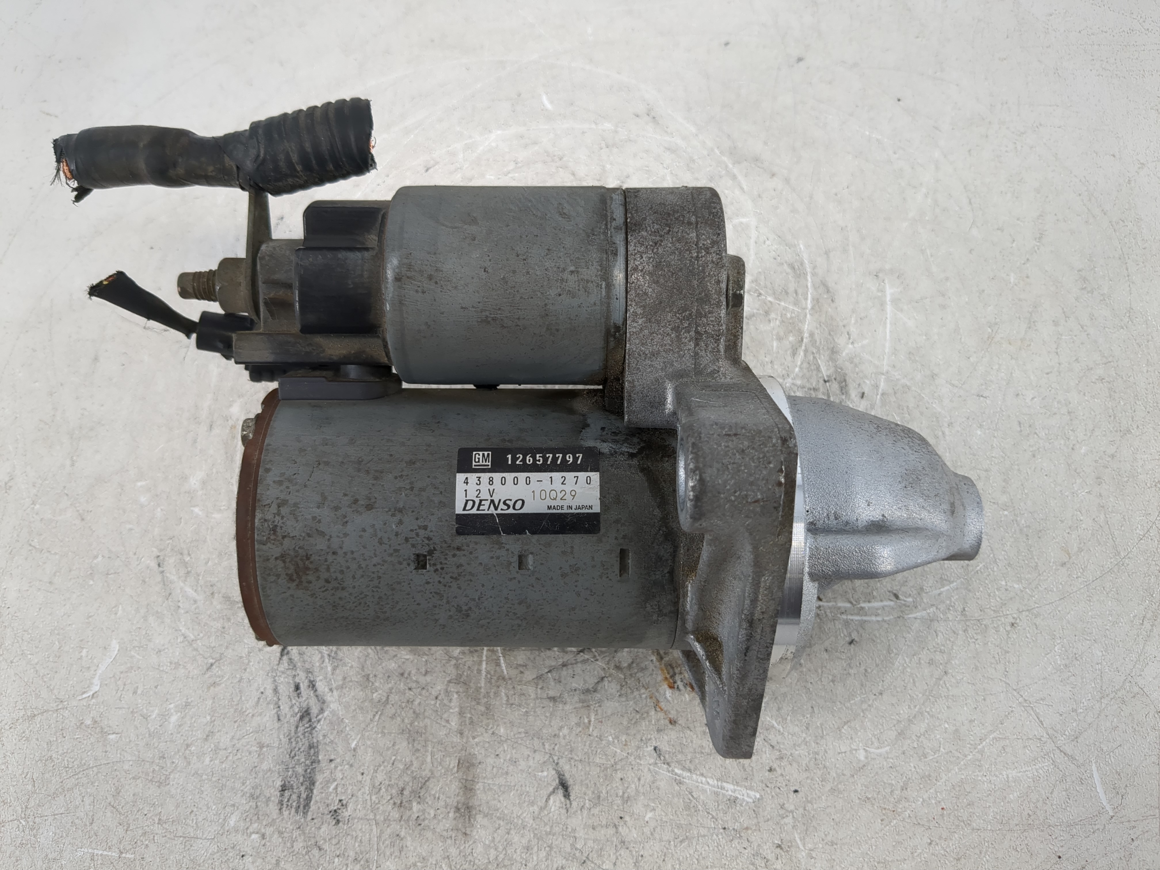 2015-2016 Chevrolet Malibu Car Starter Motor Solenoid Oem 1094713 - Oemusedautoparts1.com