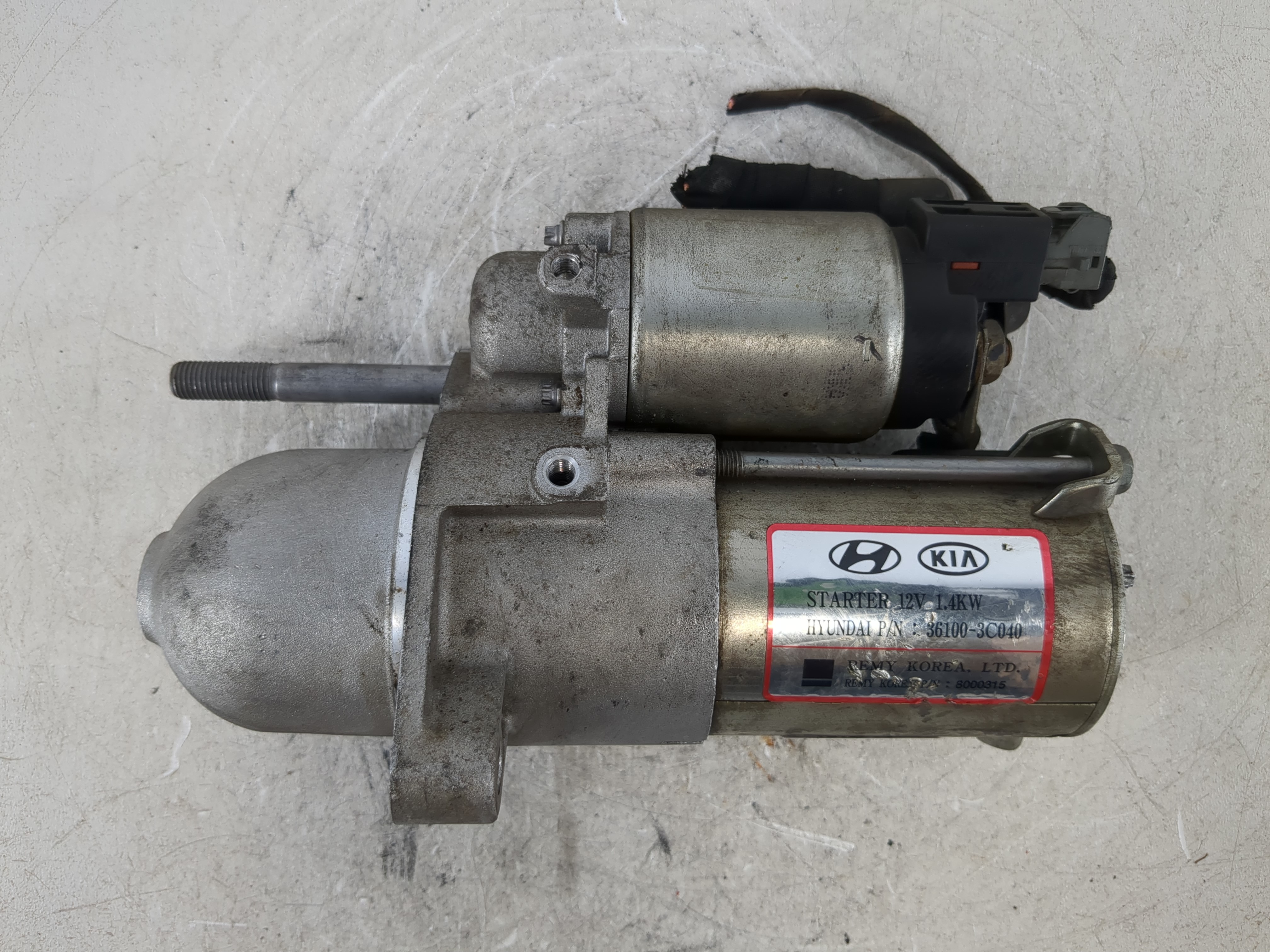 2009-2012 Hyundai Genesis Car Starter Motor Solenoid Oem 1094718 - Oemusedautoparts1.com