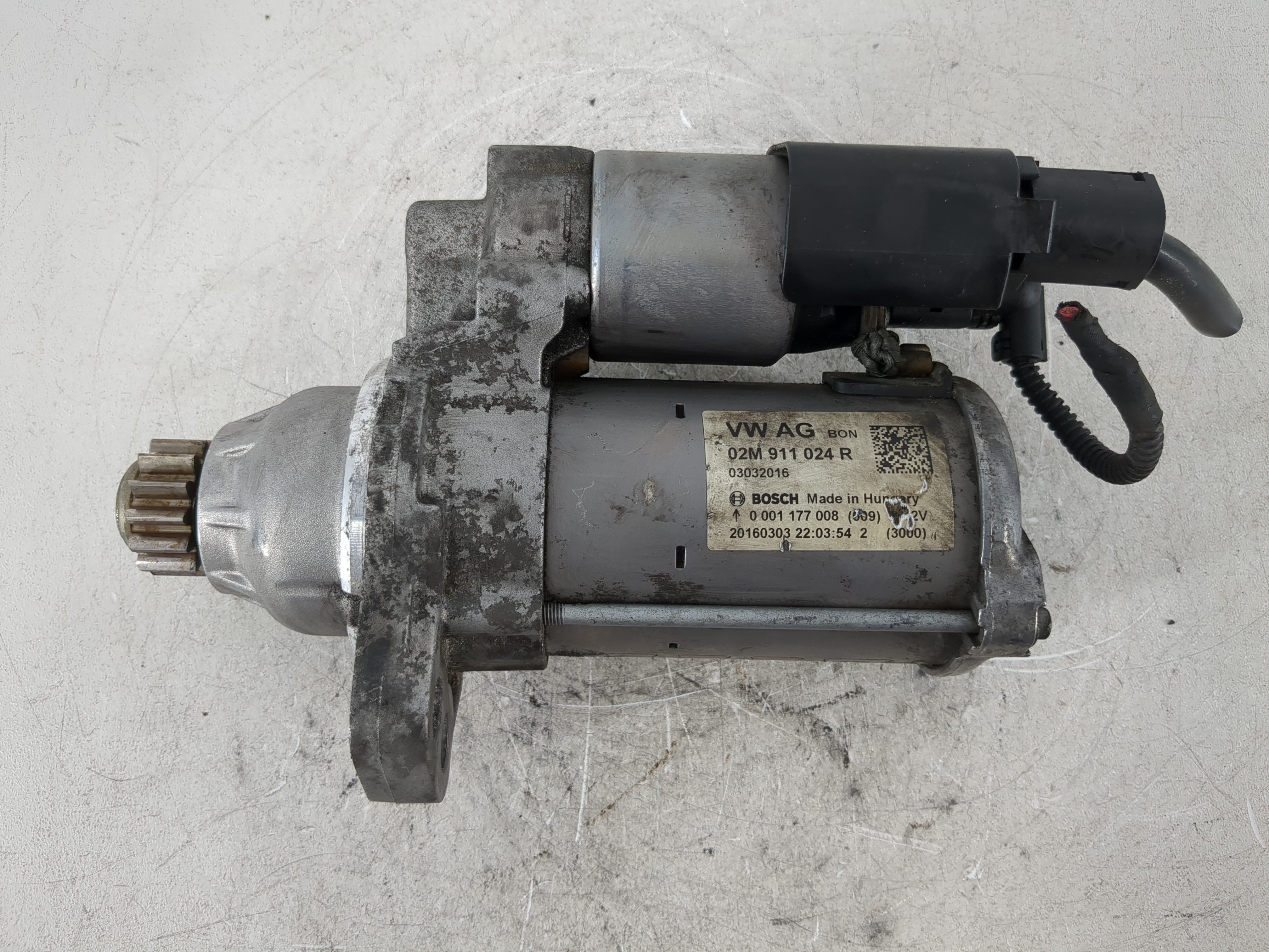 2014-2020 Volkswagen Passat Car Starter Motor Solenoid Oem 1094801 - Oemusedautoparts1.com