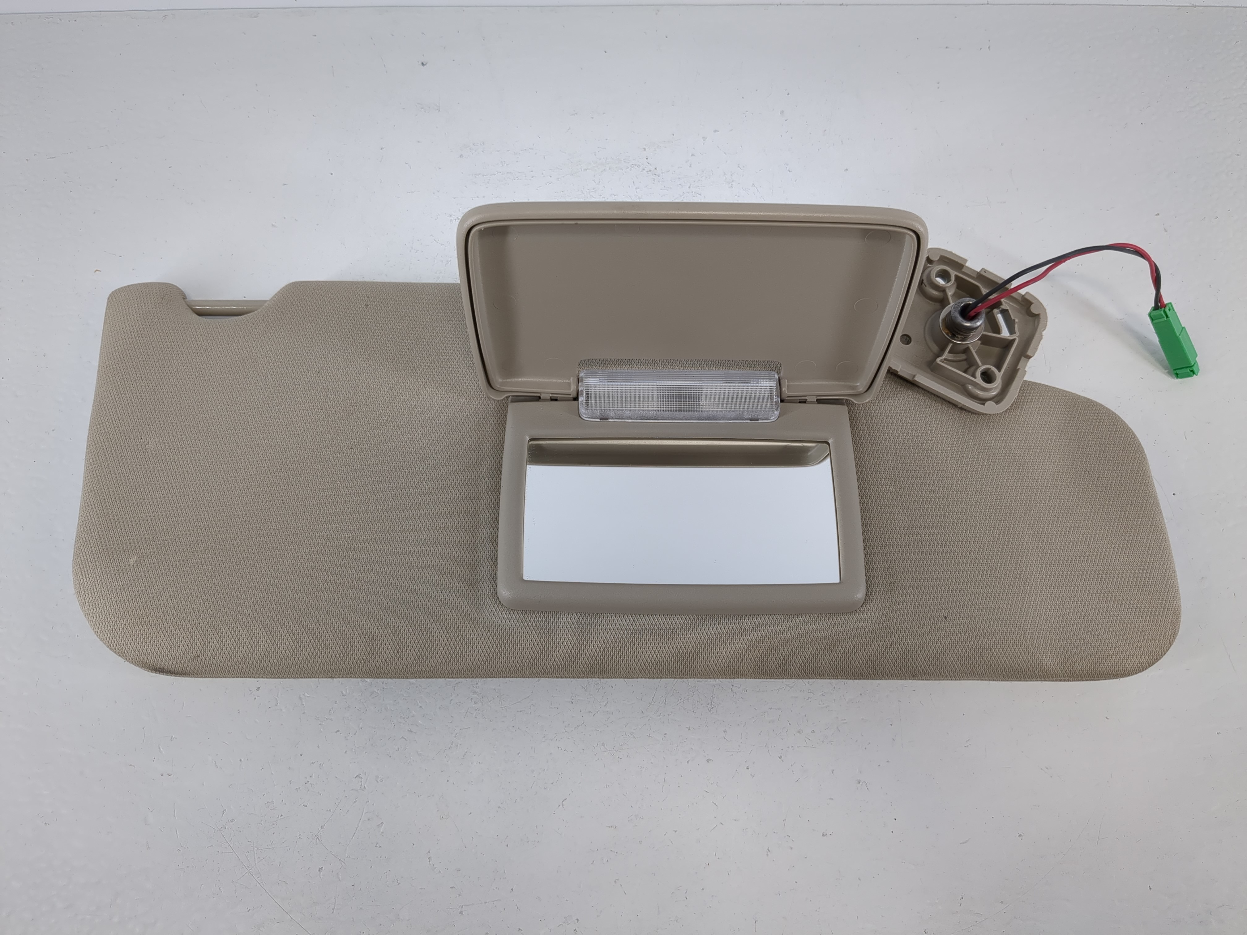 Picture of 2011-2014 Ford Edge Passenger Sun Visor Mirror Right Sunvisor Grey 1095039