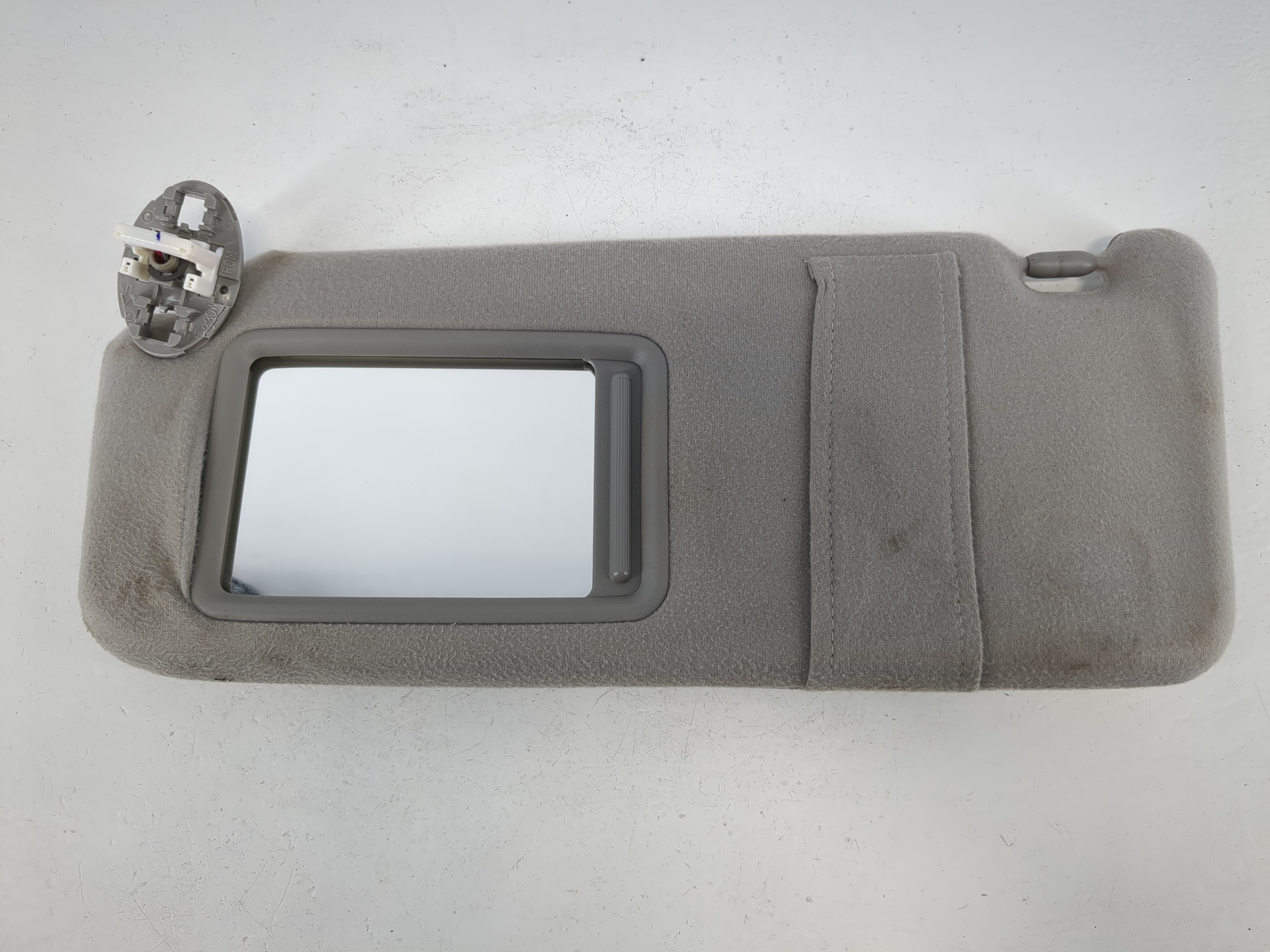 2007-2011 Toyota Camry Passenger Sun Visor Mirror Right Sunvisor Grey 1095084 - Oemusedautoparts1.com