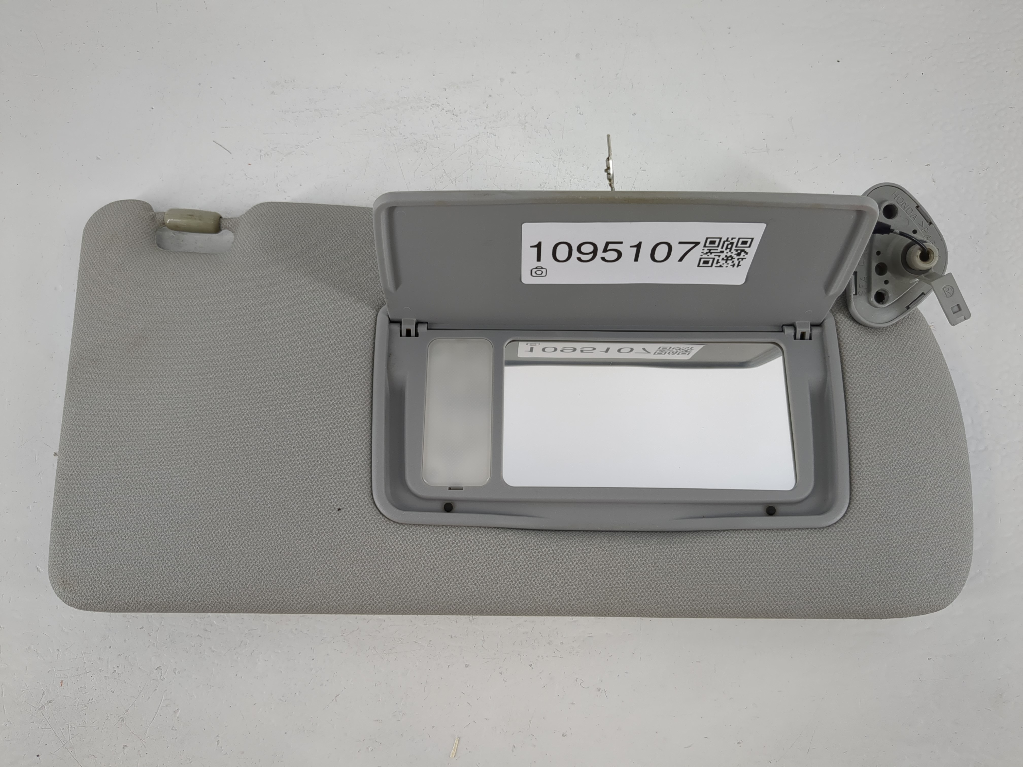 2004-2008 Acura Tsx Passenger Sun Visor Mirror Right Sunvisor Gray 1095107 - Oemusedautoparts1.com