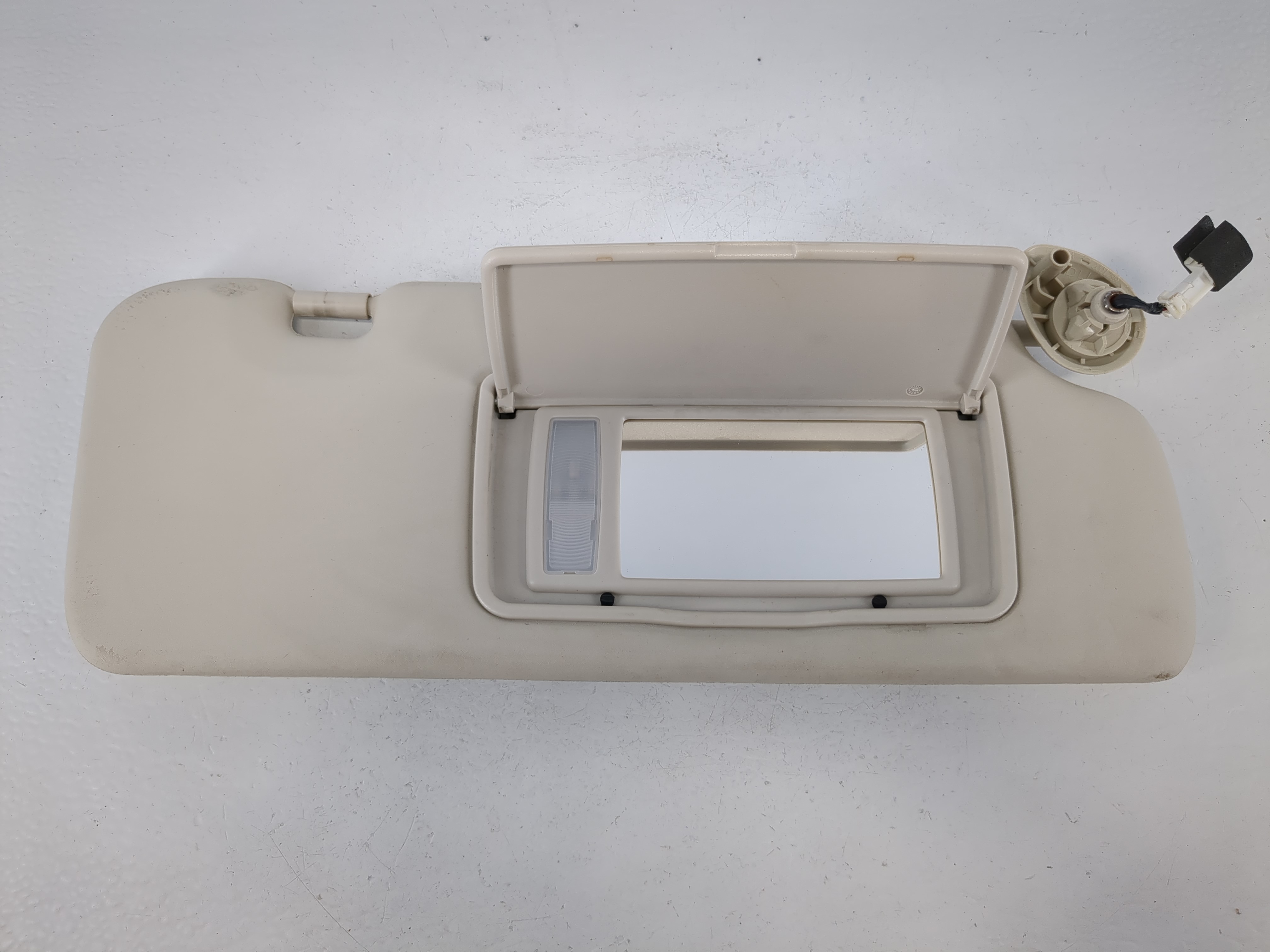 2012-2014 Honda Cr-v Passenger Sun Visor Mirror Right Sunvisor Grey 1095136 - Oemusedautoparts1.com