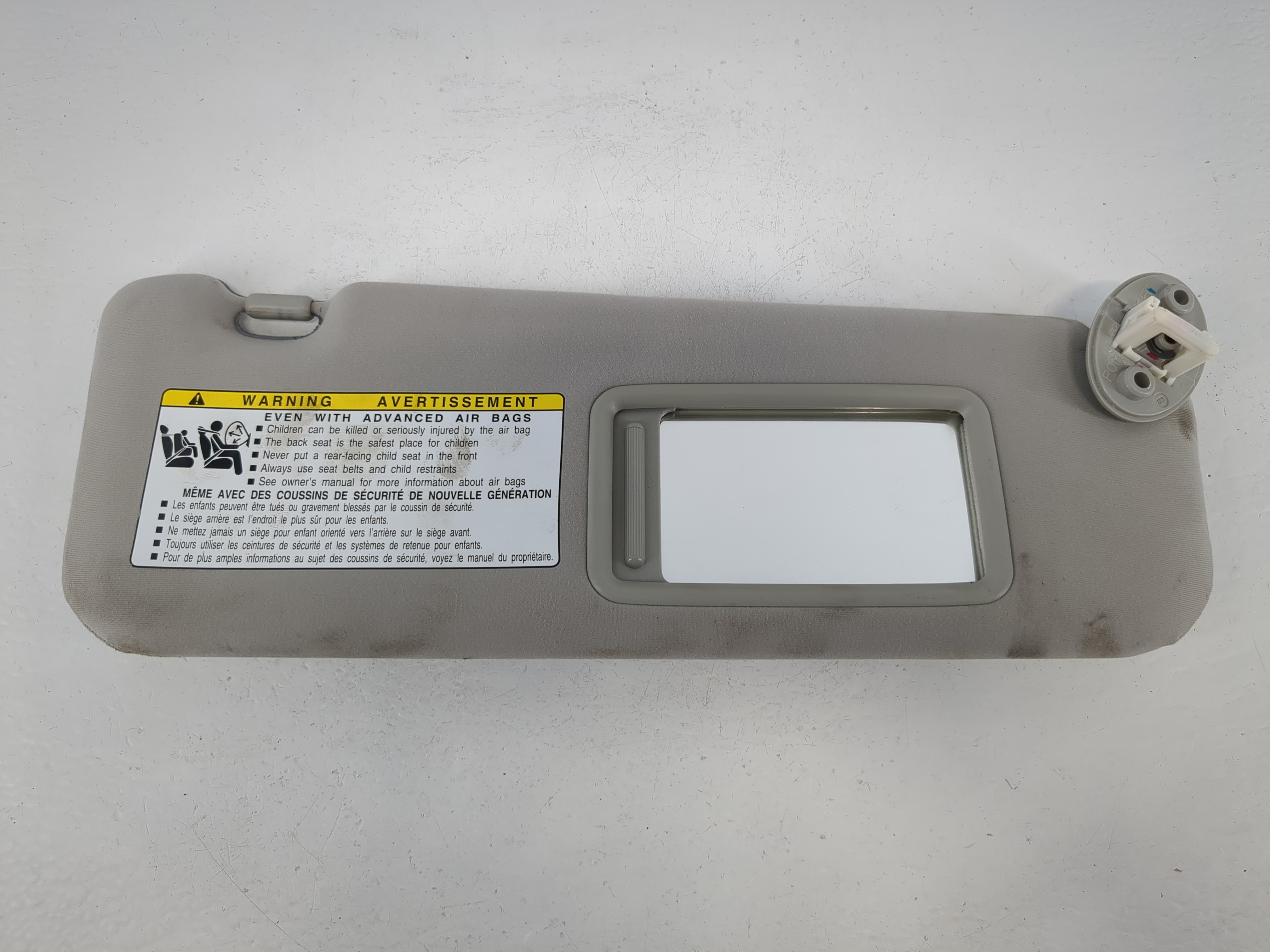2007-2009 Lexus Es350 Passenger Sun Visor Mirror Right Sunvisor 1095142 - Oemusedautoparts1.com