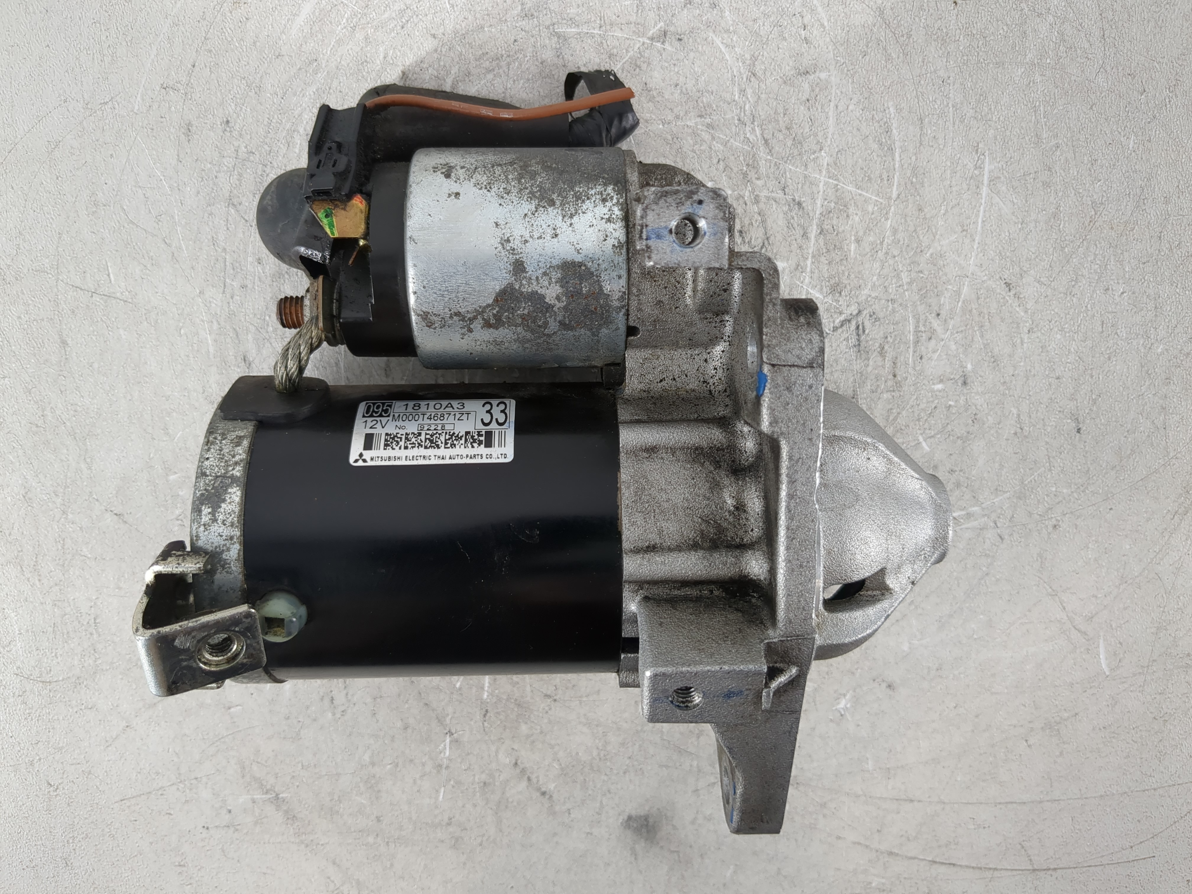 2019 Mitsubishi Mirage Car Starter Motor Solenoid Oem 1095147 - Oemusedautoparts1.com
