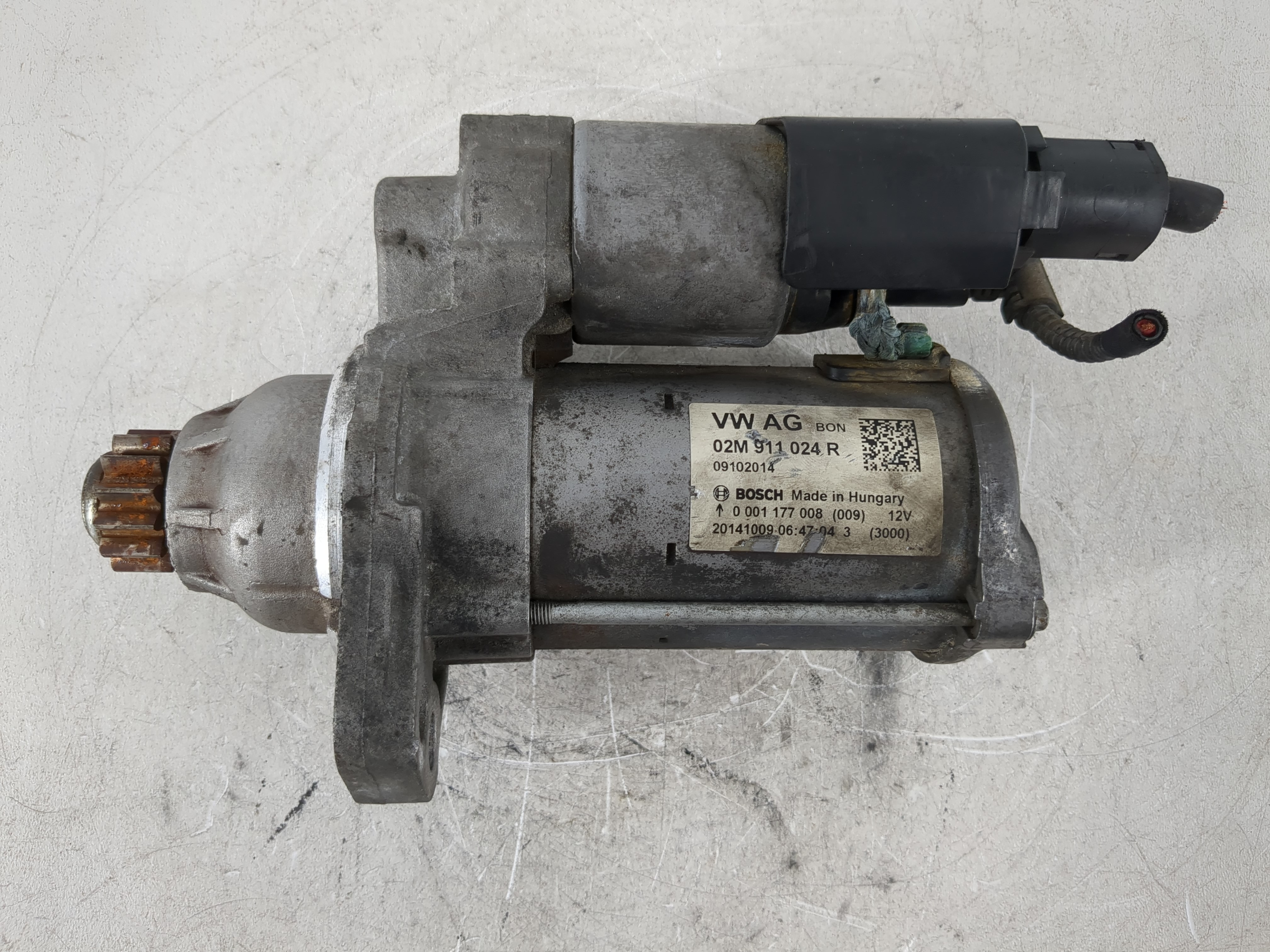 Picture of 2014-2014 Volkswagen Jetta Car Starter Motor Solenoid Oem 1095148