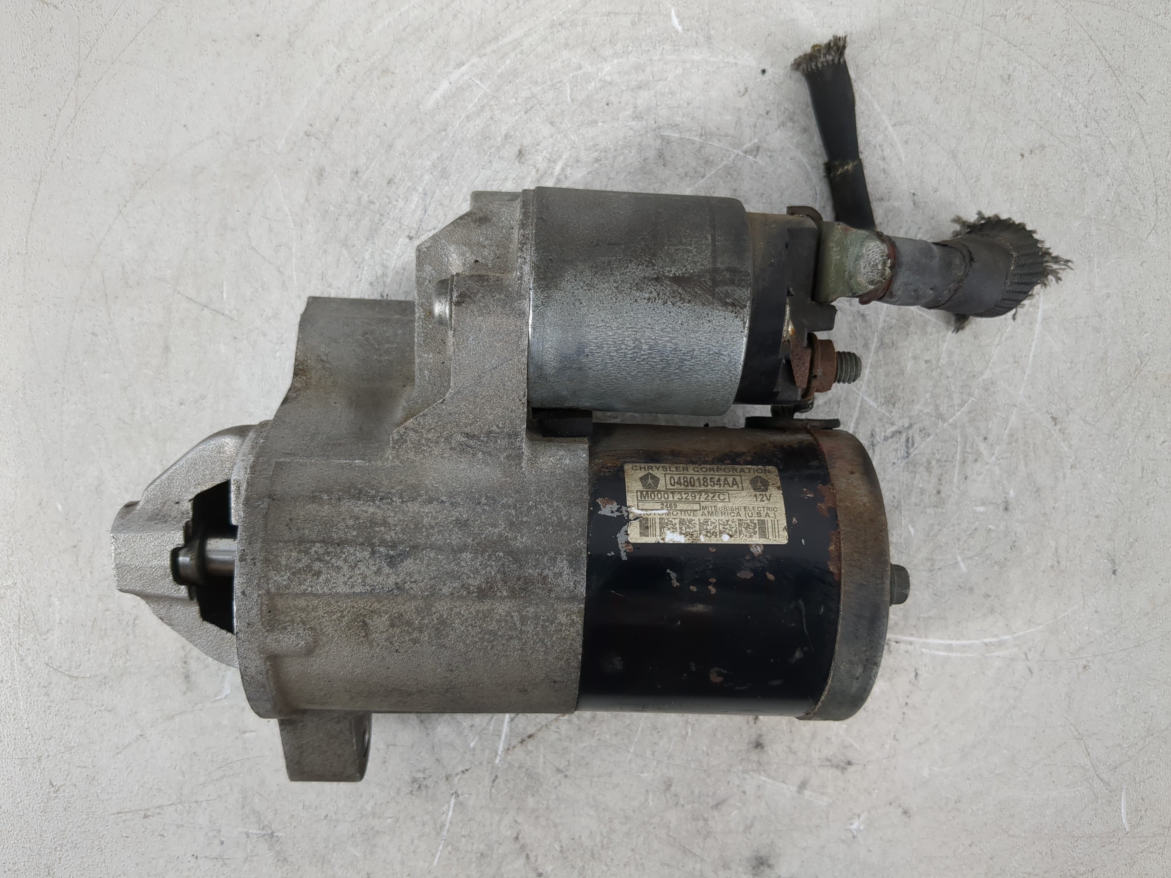 2010-2012 Jeep Liberty Car Starter Motor Solenoid Oem 1095170 - Oemusedautoparts1.com