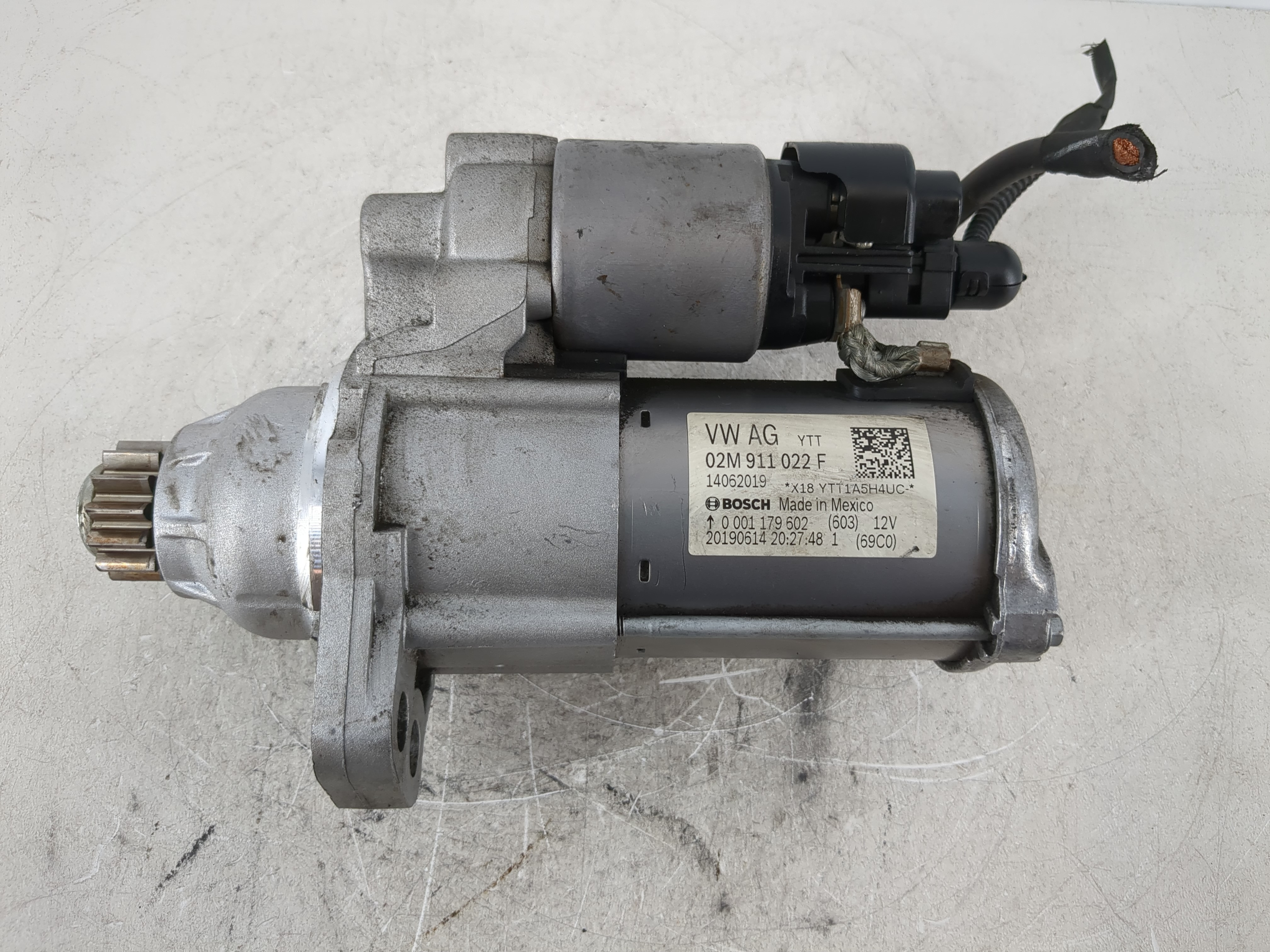 2018-2022 Volkswagen Atlas Car Starter Motor Solenoid Oem 1095270 - Oemusedautoparts1.com