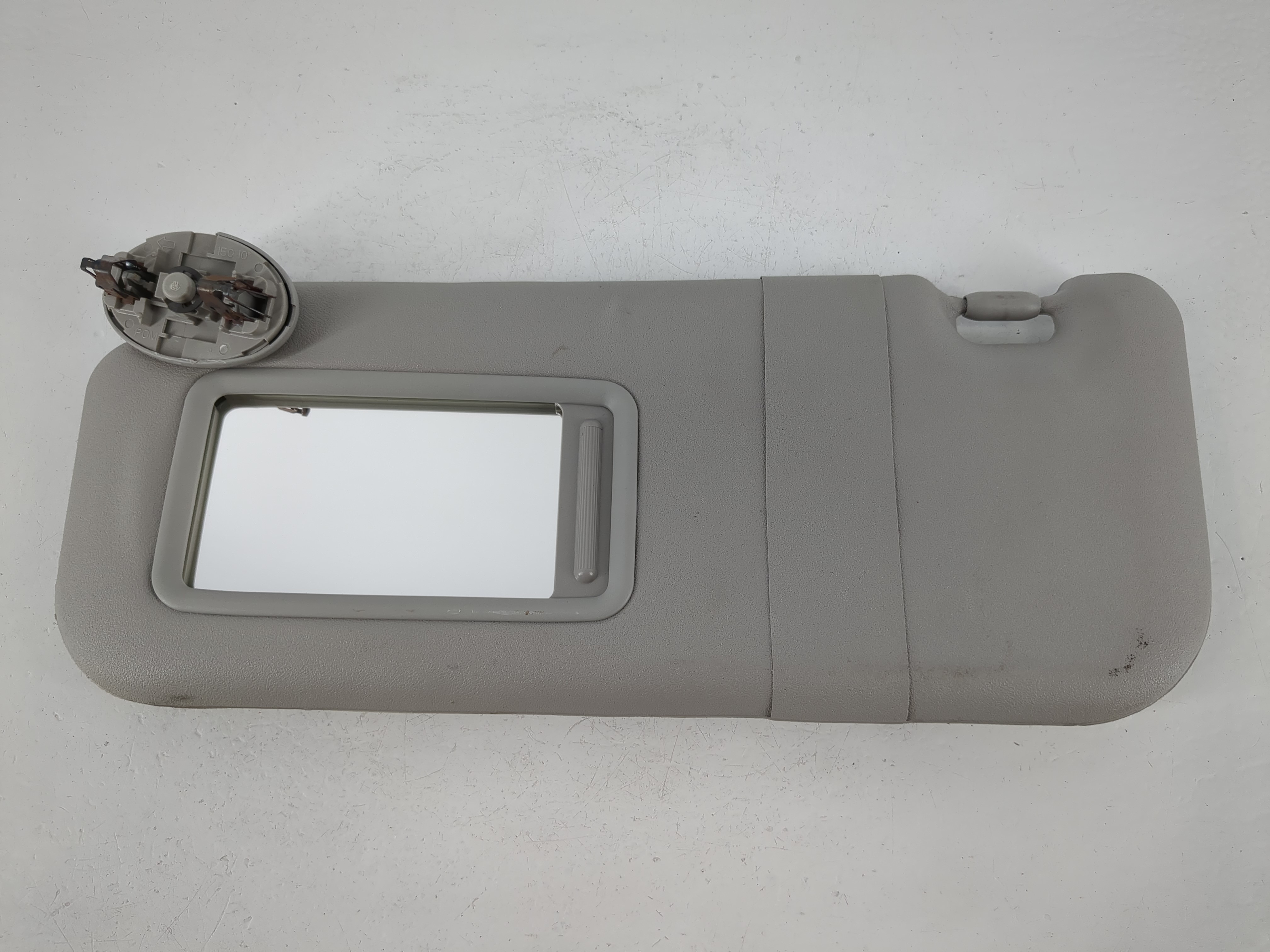 2009-2013 Toyota Corolla Driver Sun Visor Mirror Left Sunvisor Gray 1095357 - Oemusedautoparts1.com