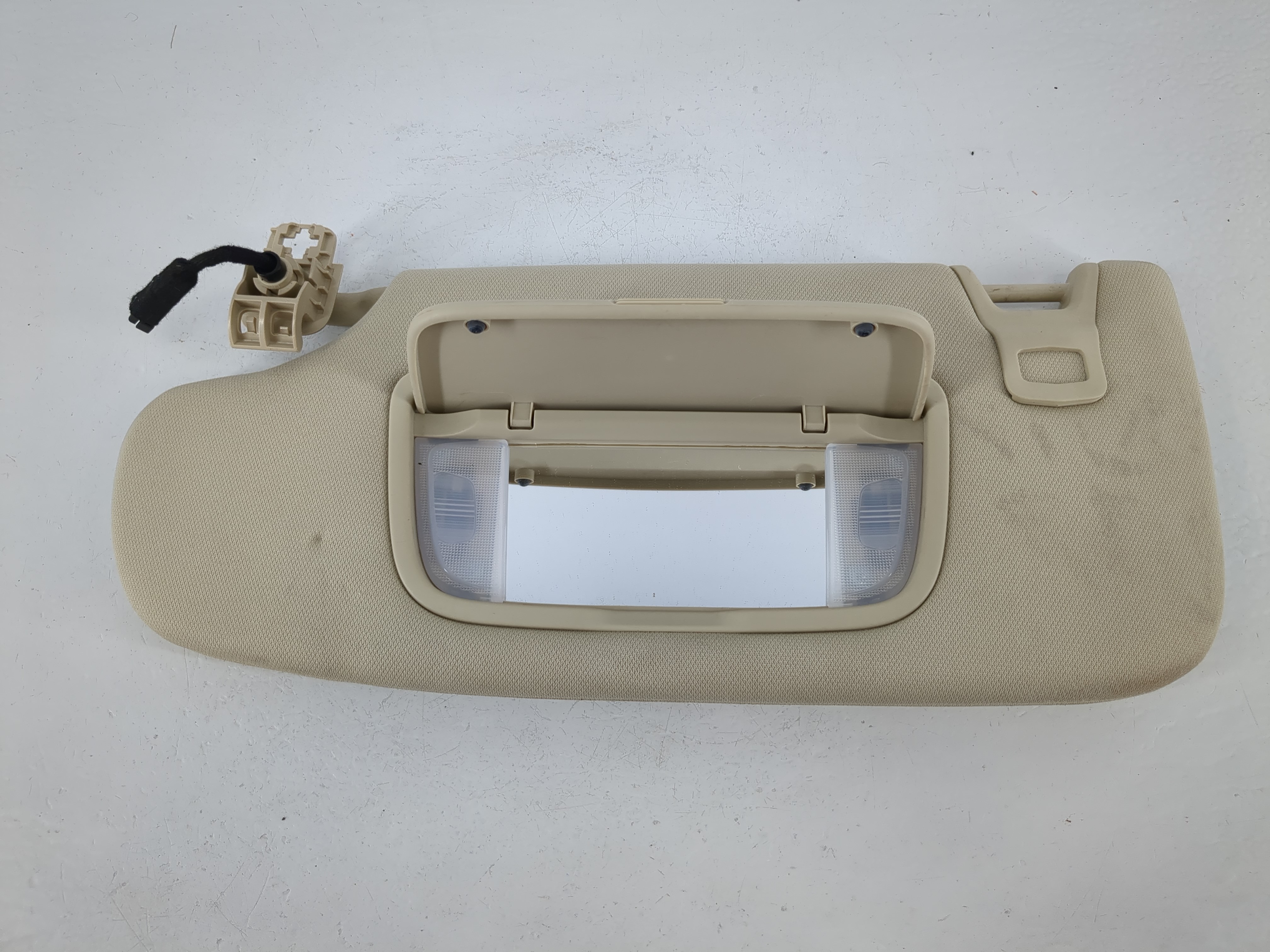Picture of 2013-2014 Lincoln Mkz Driver Sun Visor Mirror Left Sunvisor Light Beige 1095472