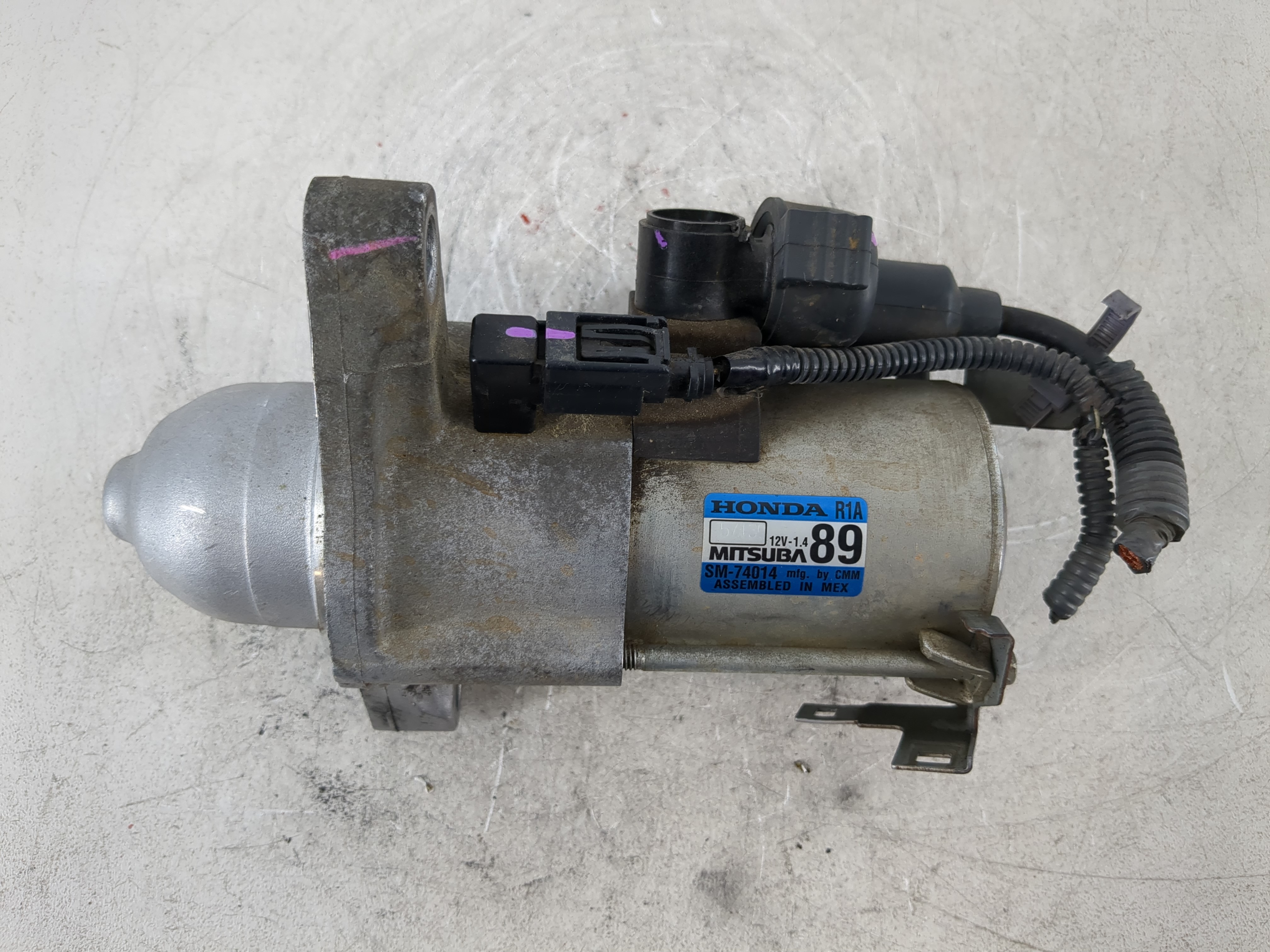 2016-2022 Honda Hr-v Car Starter Motor Solenoid Oem 1095588 - Oemusedautoparts1.com