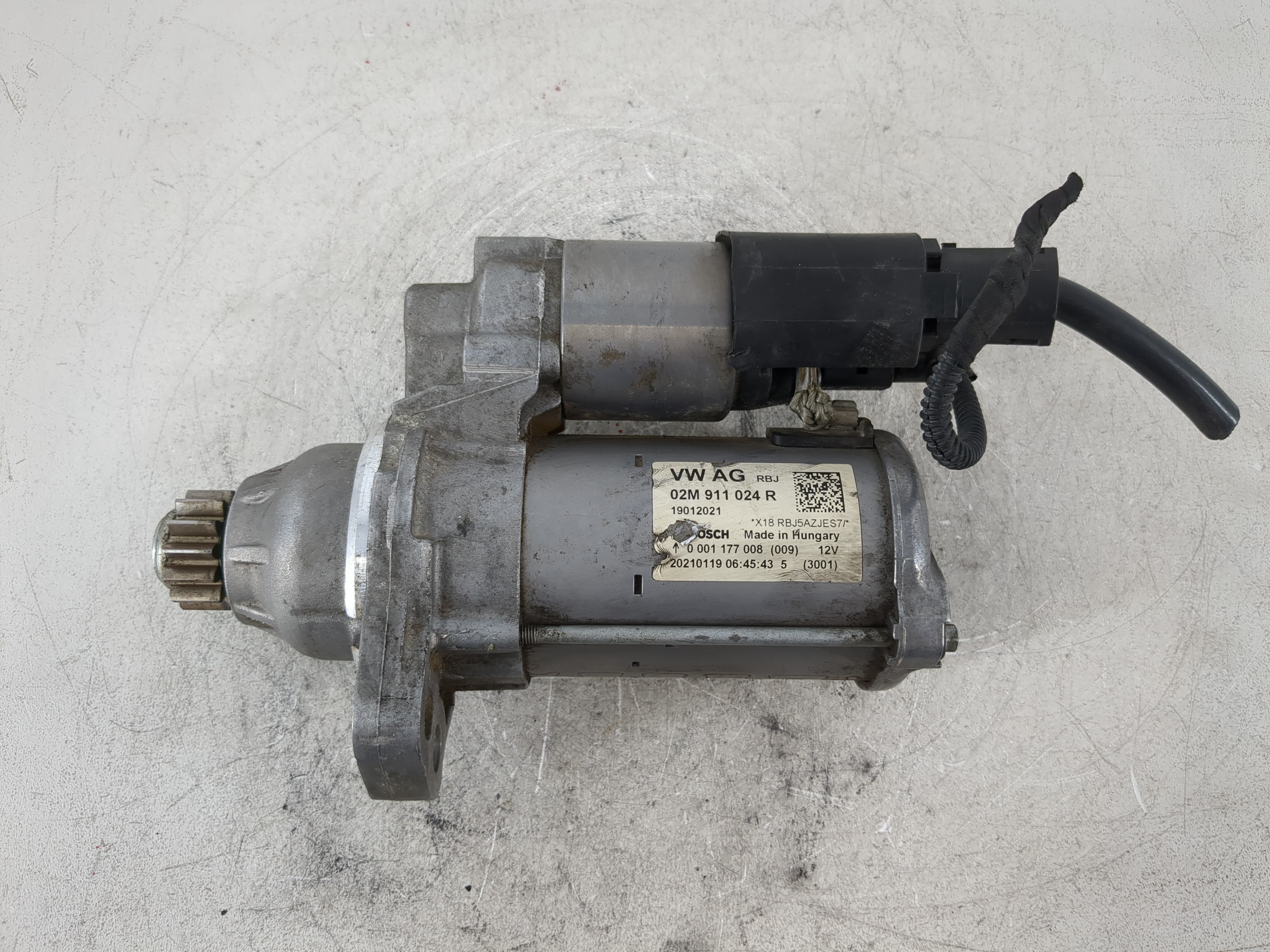 2014-2020 Volkswagen Passat Car Starter Motor Solenoid Oem 1095705 - Oemusedautoparts1.com