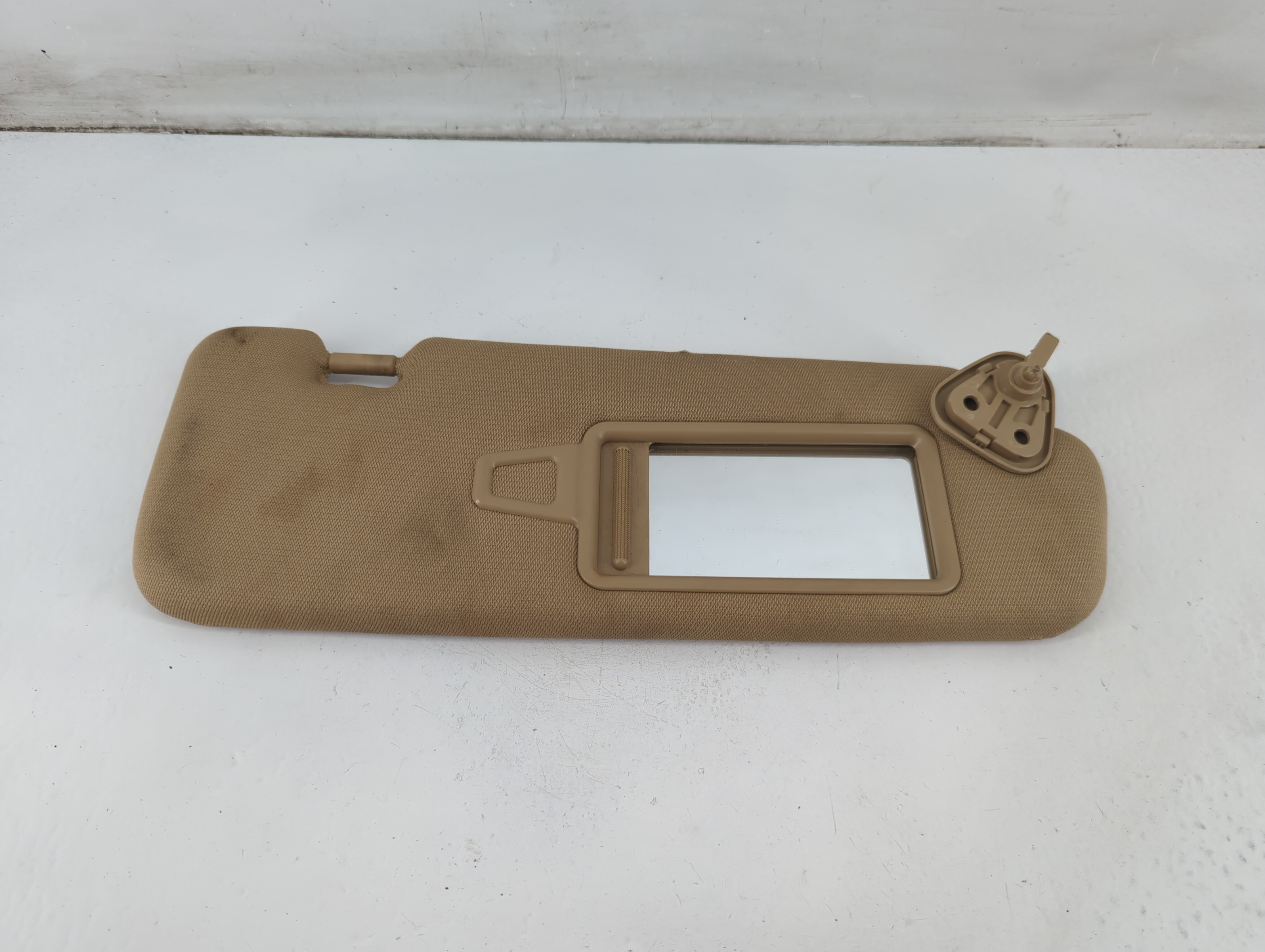 2011-2015 Hyundai Sonata Passenger Sun Visor Mirror Right Sunvisor Tan 1095914 - Oemusedautoparts1.com