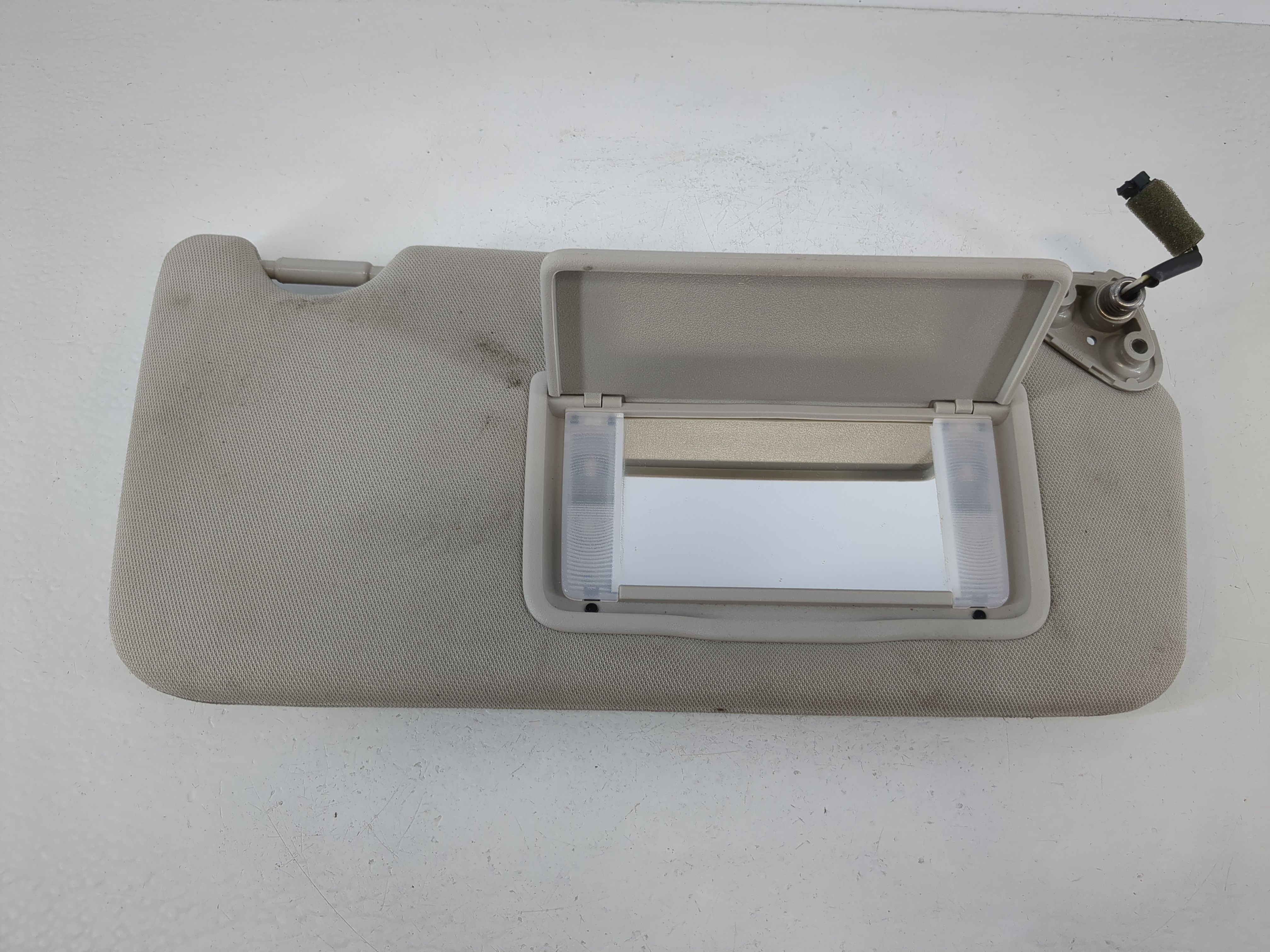 Picture of 2012-2014 Subaru Legacy Passenger Sun Visor Mirror Right Sunvisor Grey 1095921
