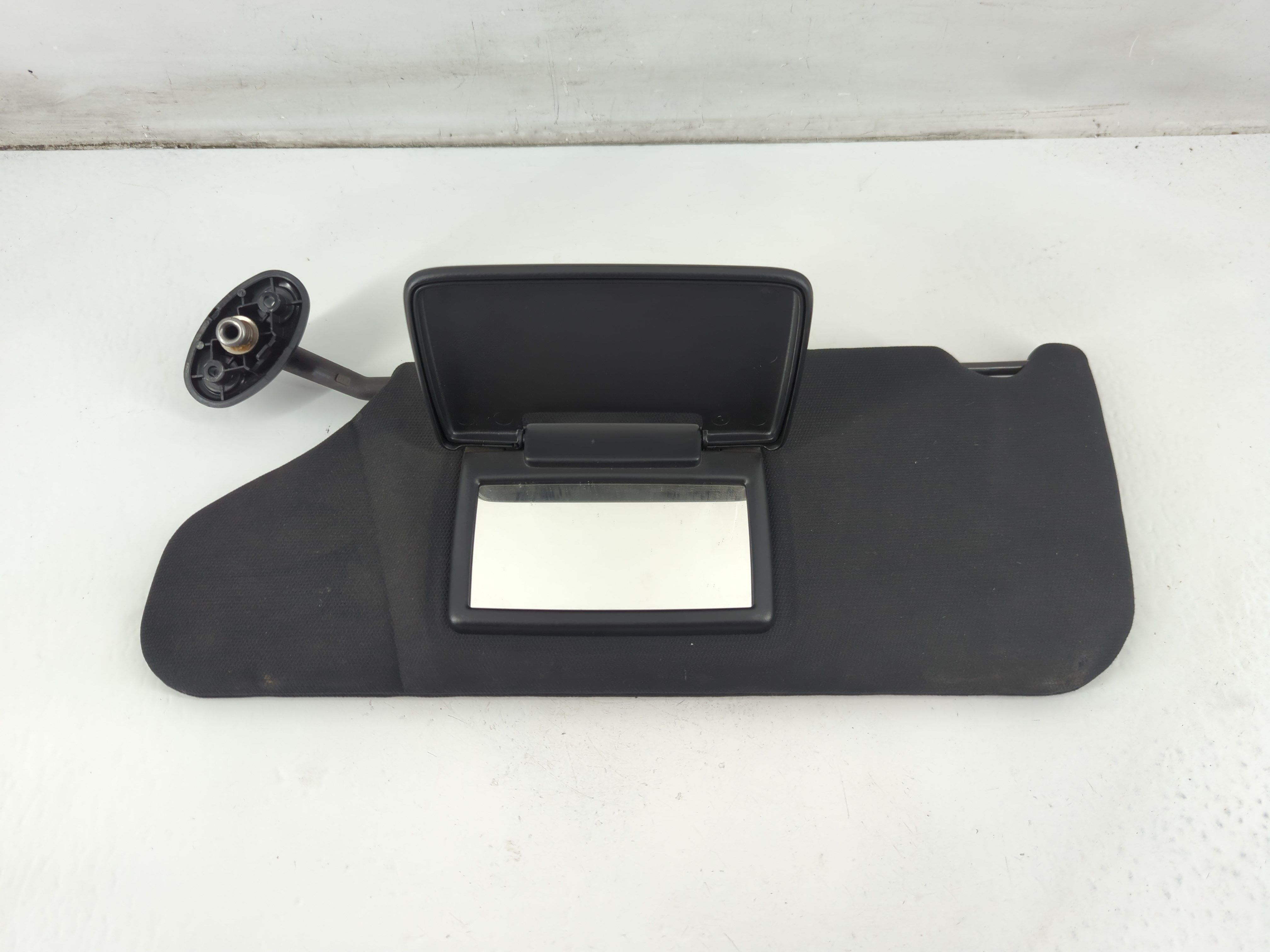 2011-2014 Dodge Avenger Driver Sun Visor Mirror Left Sunvisor Black 1095965 - Oemusedautoparts1.com