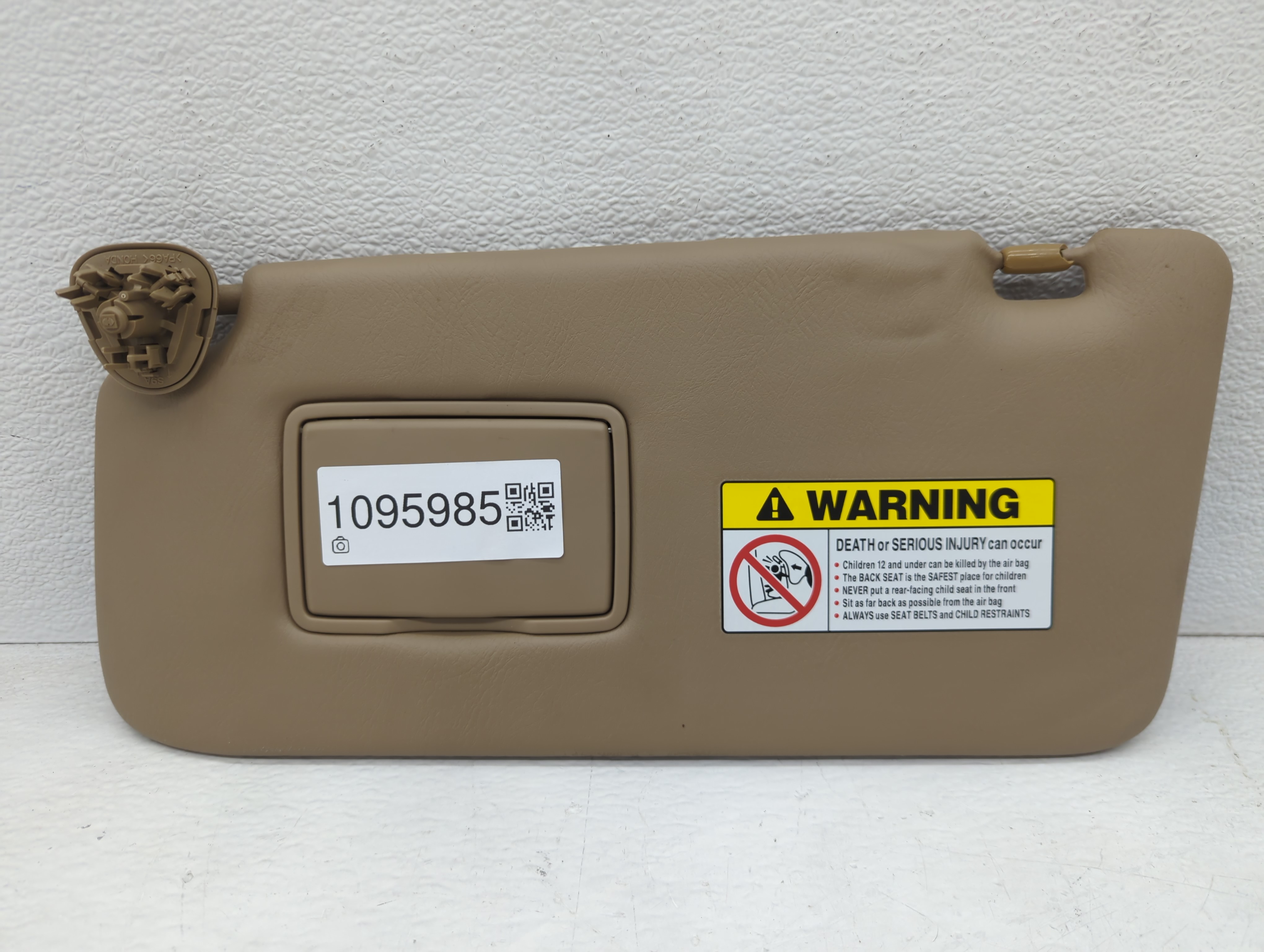 Picture of 2002-2004 Honda Cr-v Driver Sun Visor Mirror Left Sunvisor Dark Beige 1095985