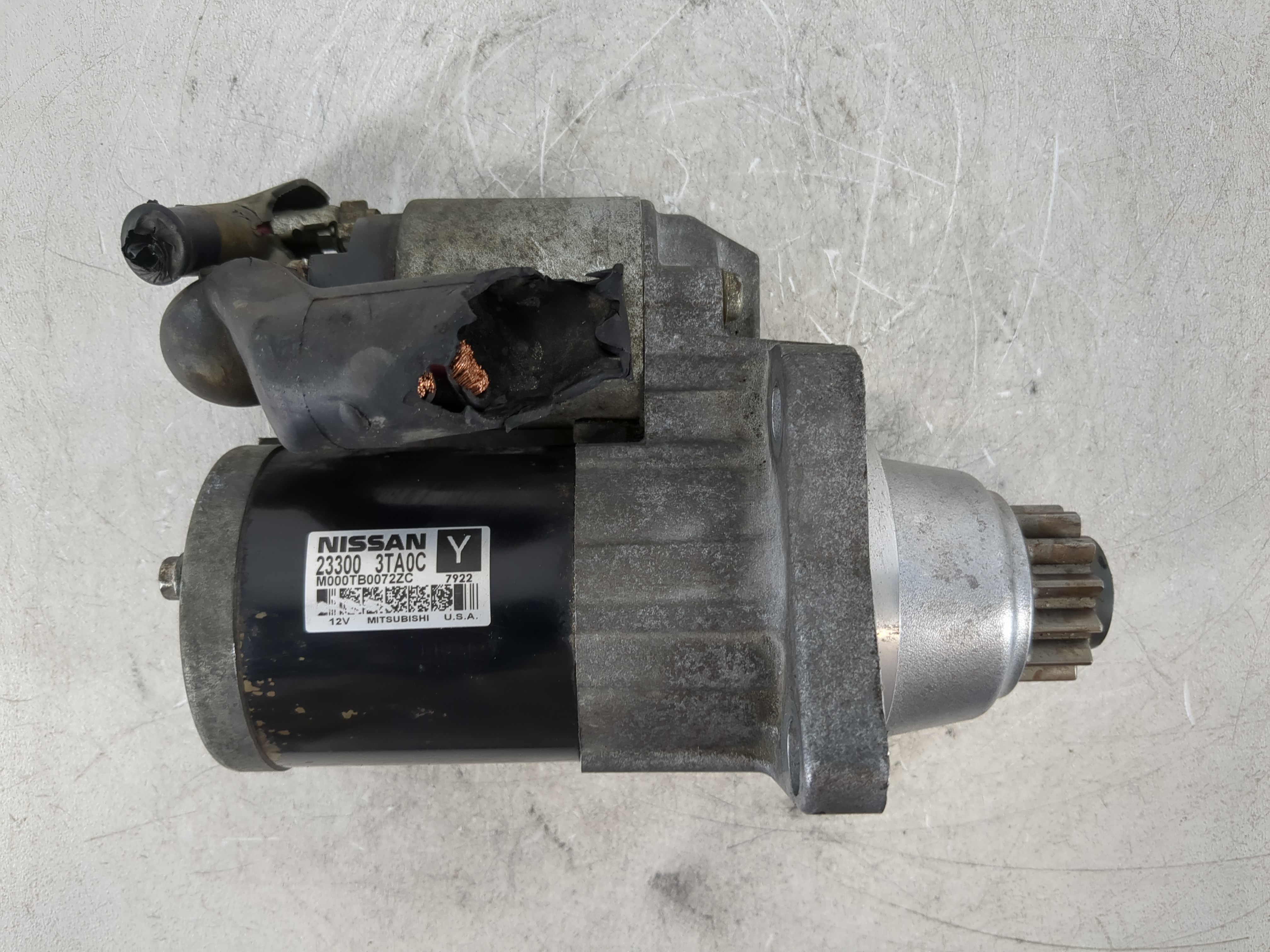 2013-2018 Nissan Altima Car Starter Motor Solenoid Oem 1096127 - Oemusedautoparts1.com