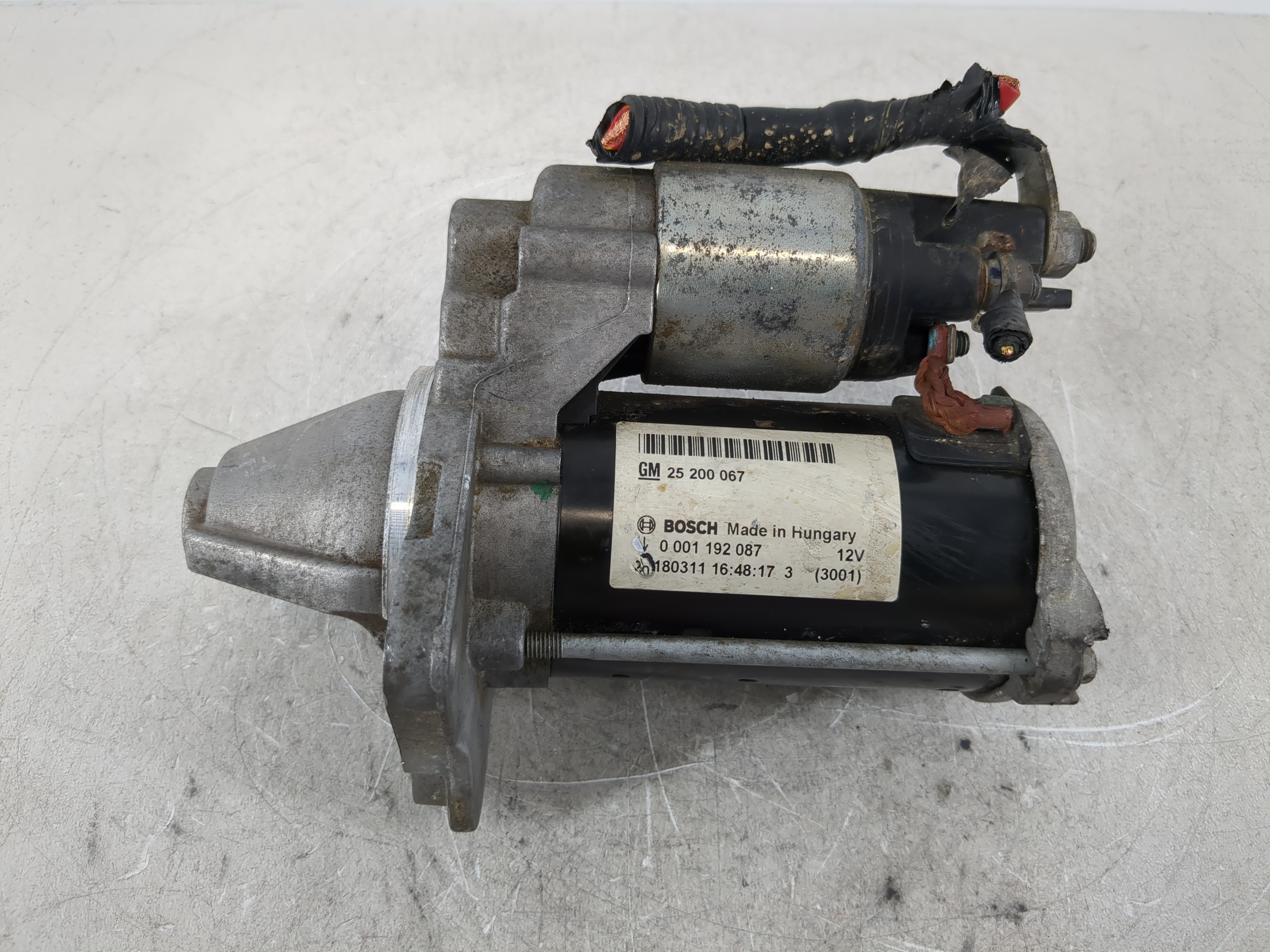 Picture of 2014-2021 Buick Encore Car Starter Motor Solenoid Oem 1096163