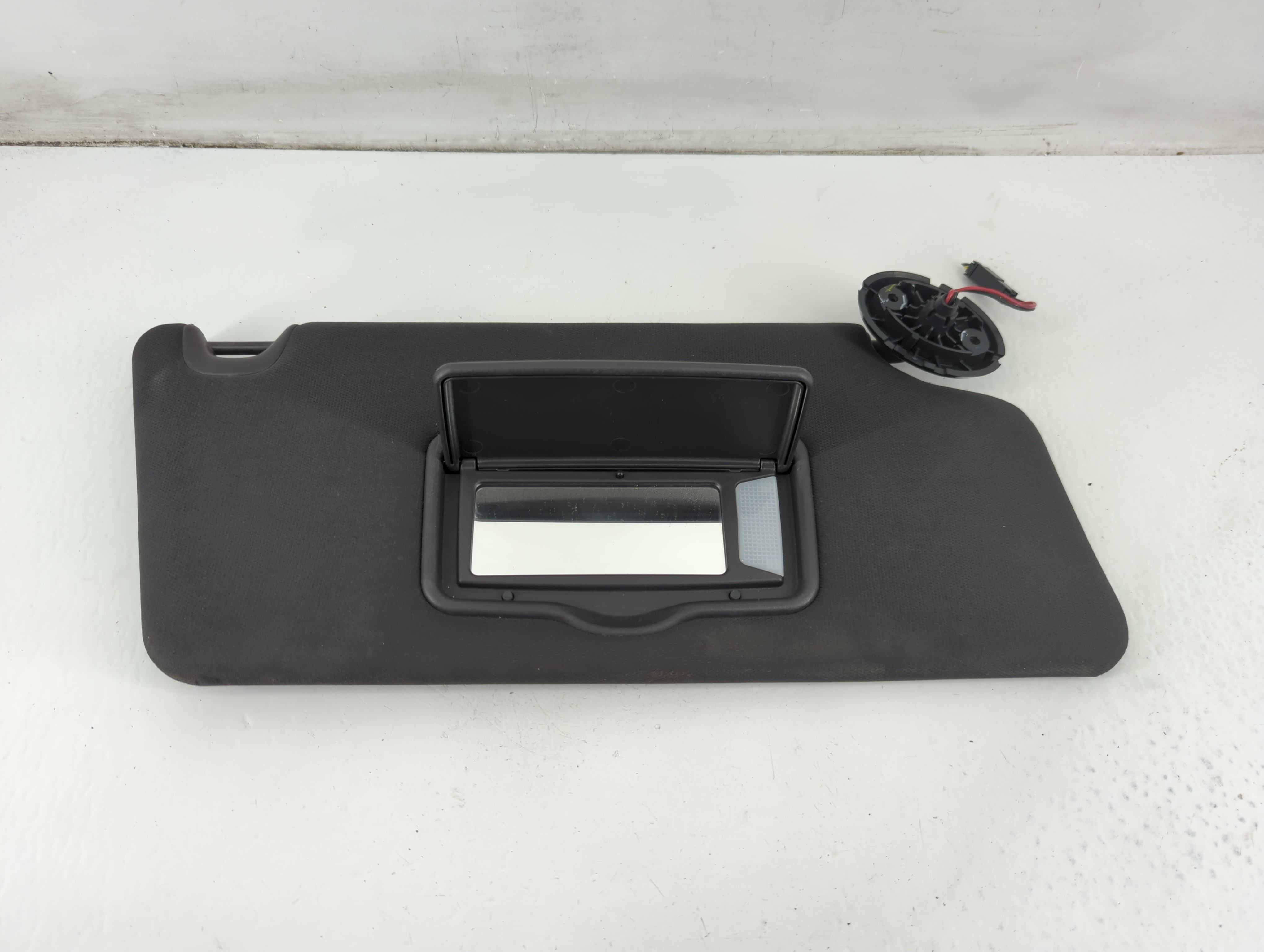 Picture of 2011-2015 Ford Explorer Passenger Sun Visor Mirror Right Sunvisor Black 1096167