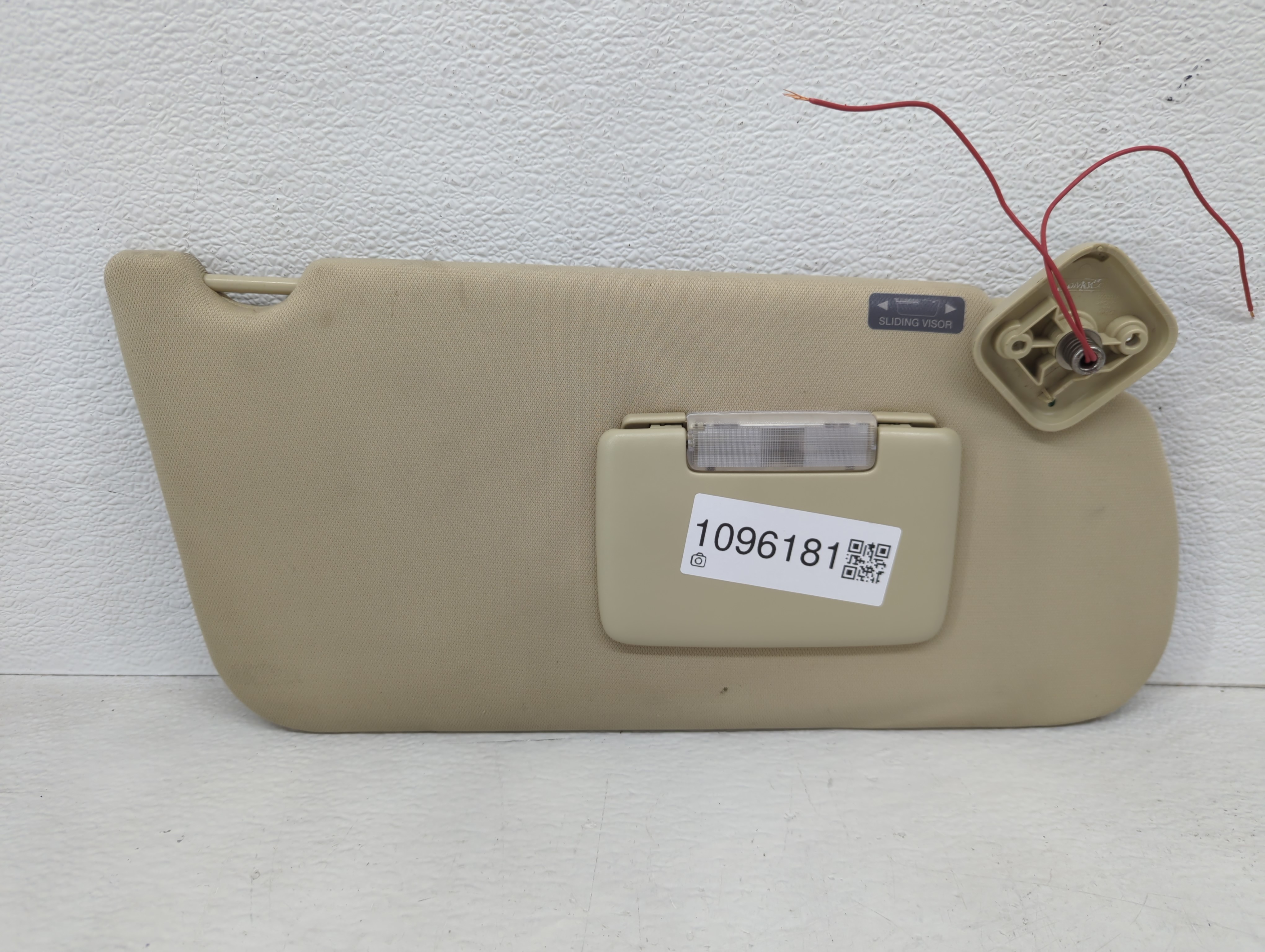 2013-2019 Ford Flex Passenger Sun Visor Mirror Right Sunvisor Grey 1096181 - Oemusedautoparts1.com