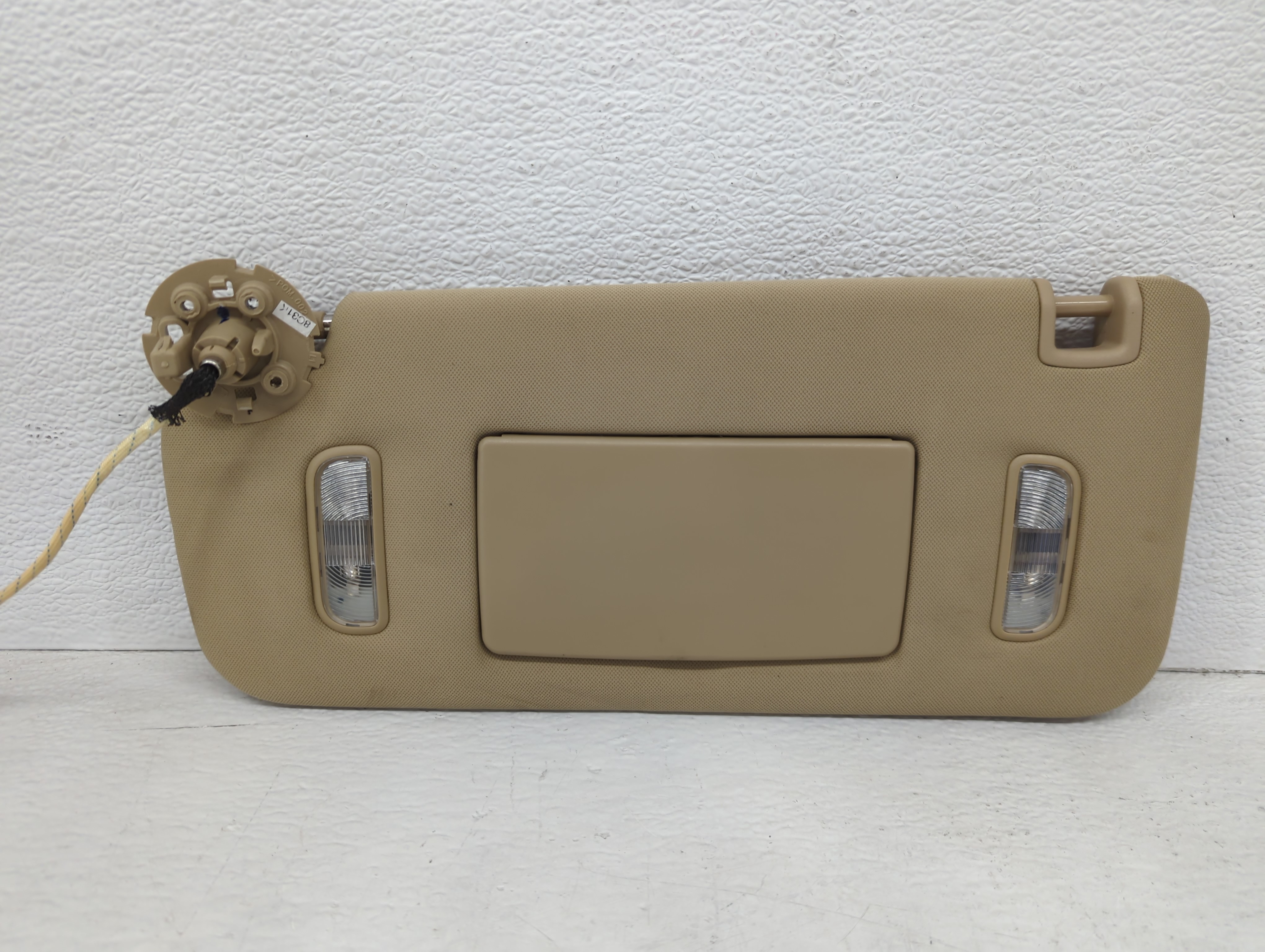 2008-2009 Cadillac Cts Driver Sun Visor Mirror Left Sunvisor Grey 1096182 - Oemusedautoparts1.com