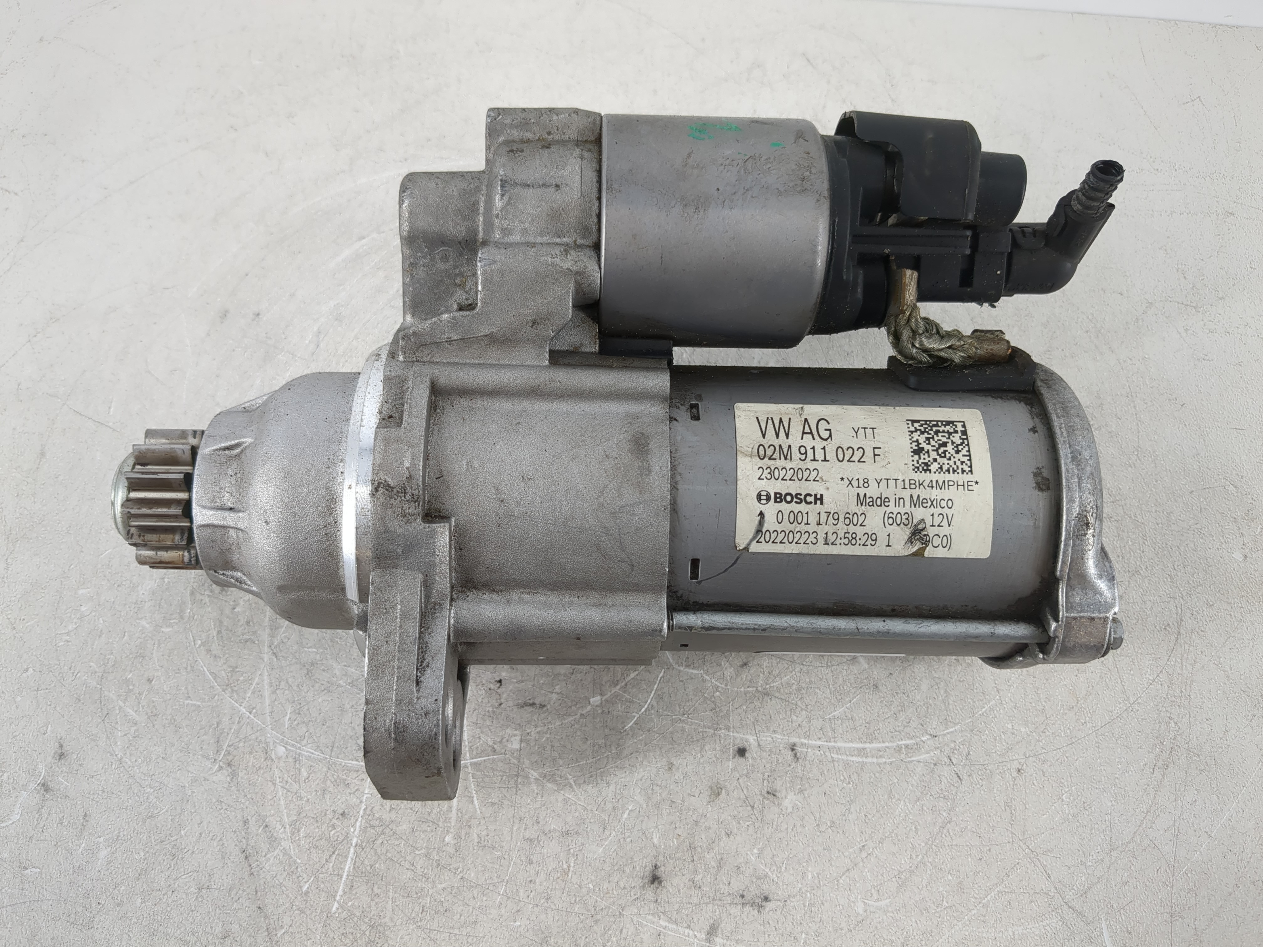 2018-2022 Volkswagen Tiguan Car Starter Motor Solenoid Oem 1096205 - Oemusedautoparts1.com