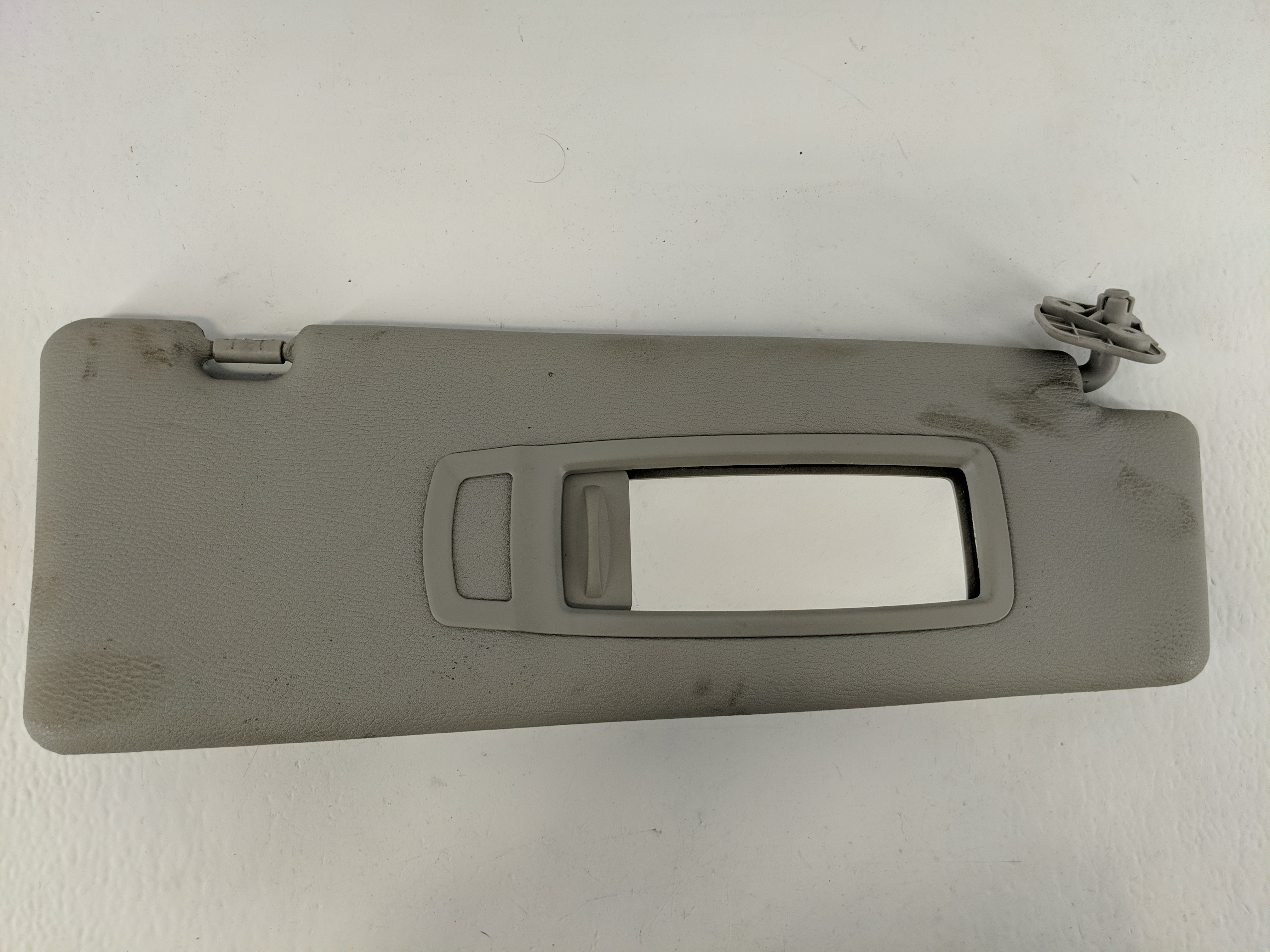 2007-2013 Bmw X5 Passenger Sun Visor Mirror Right Sunvisor Grey 1096275 - Oemusedautoparts1.com
