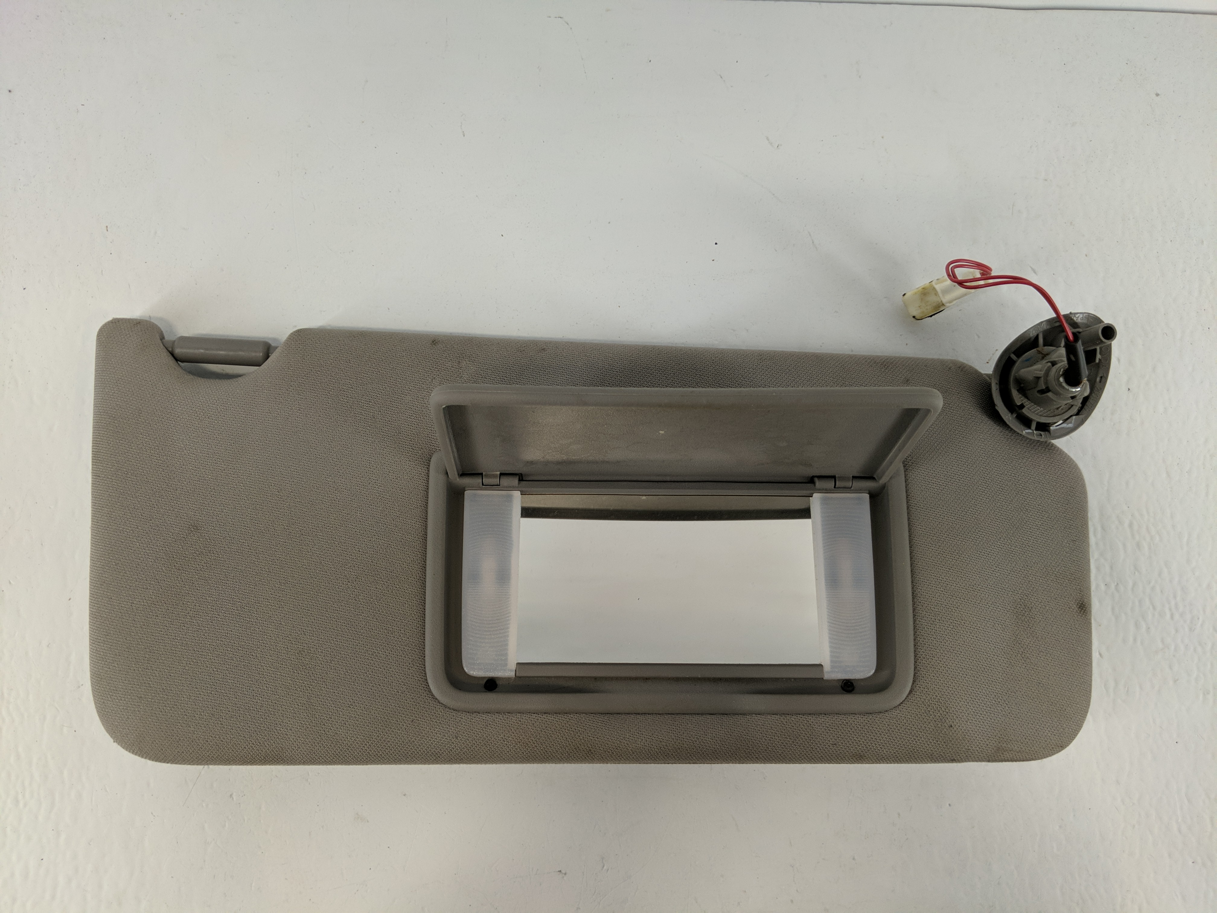 2008-2009 Honda Accord Passenger Sun Visor Mirror Right Sunvisor Grey 1096297 - Oemusedautoparts1.com